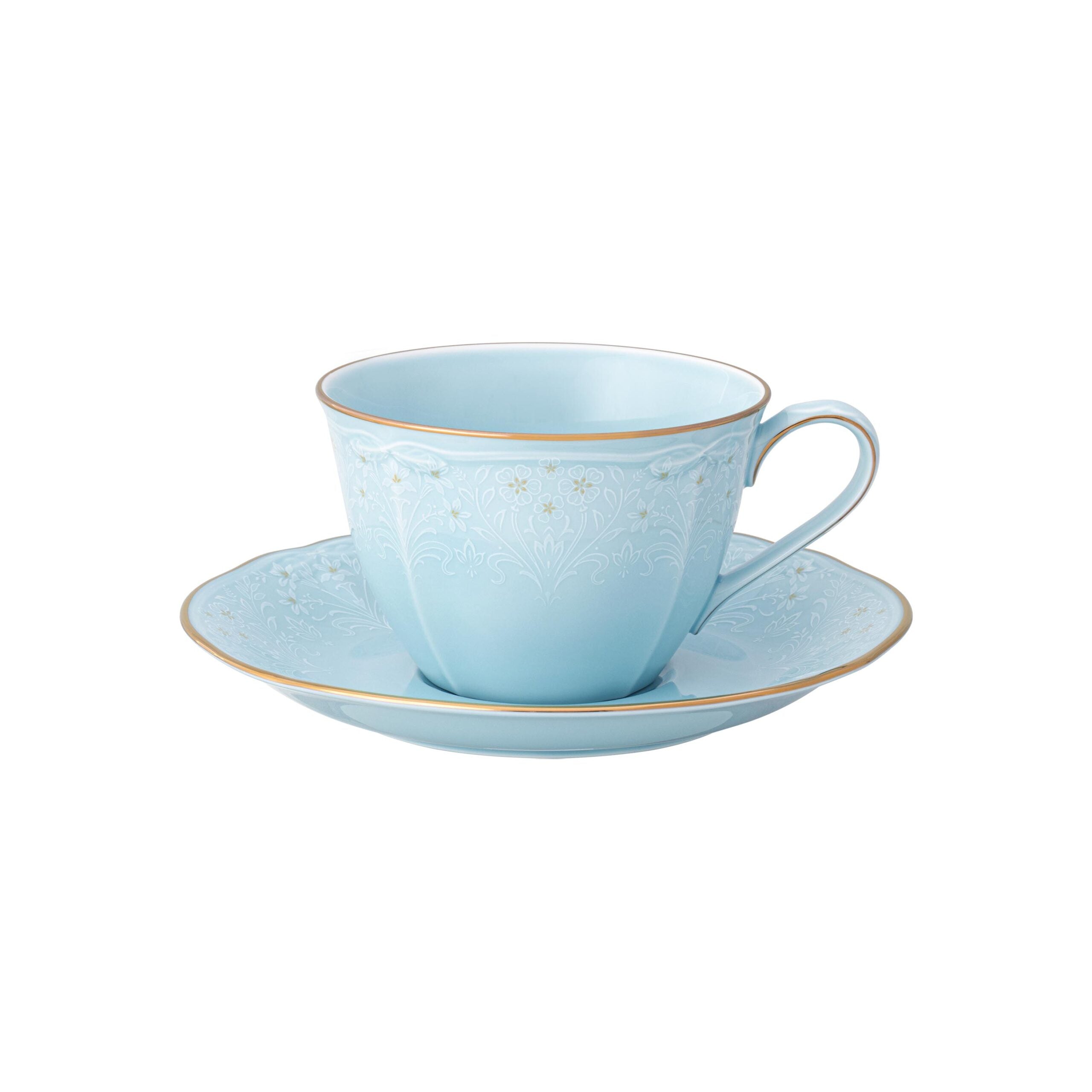 Noritake 96Pcs Dinner & Tea Set for 12 Person - Morning Bouquet