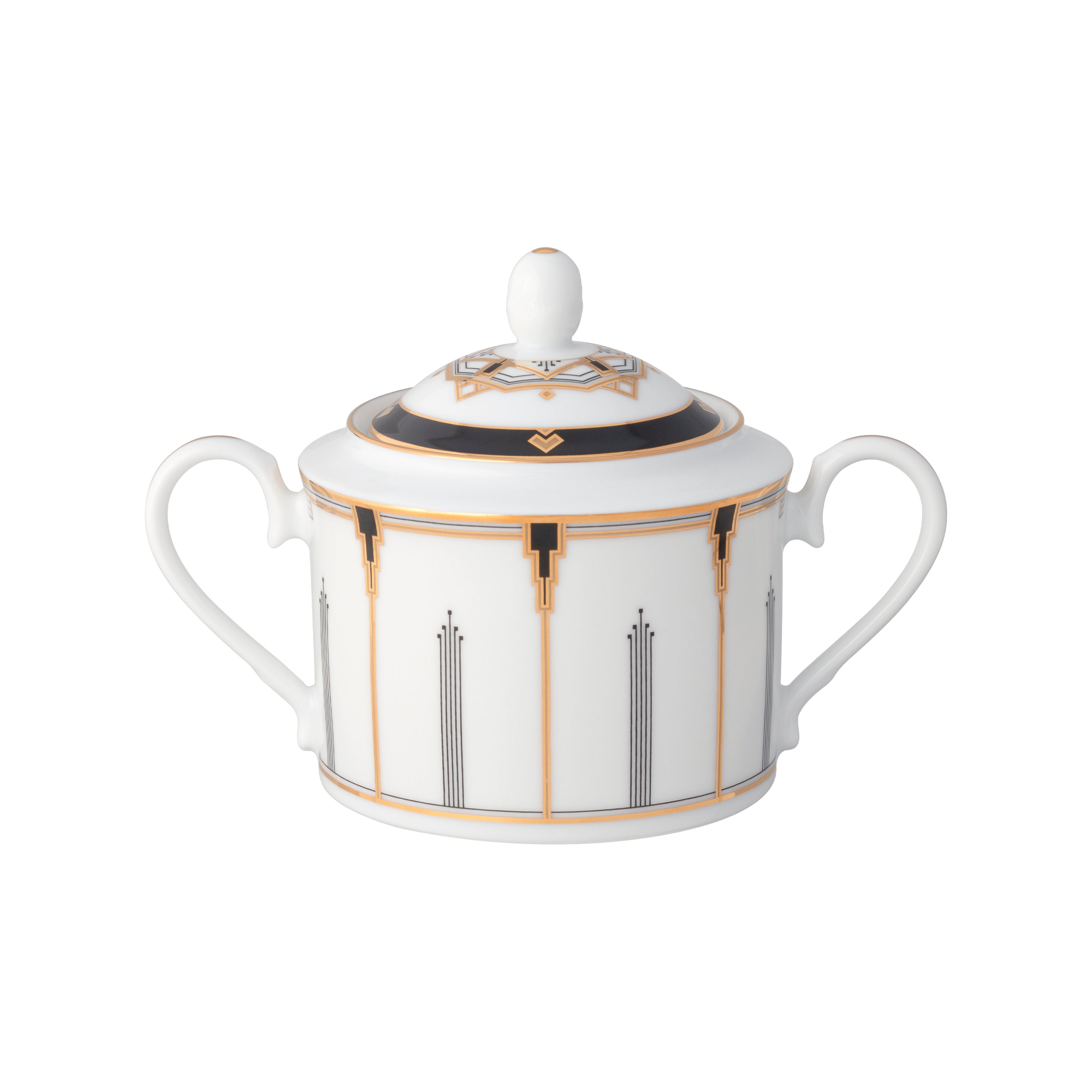 Noritake 96Pcs Dinner & Tea Set For 12 Person-Empire Gold