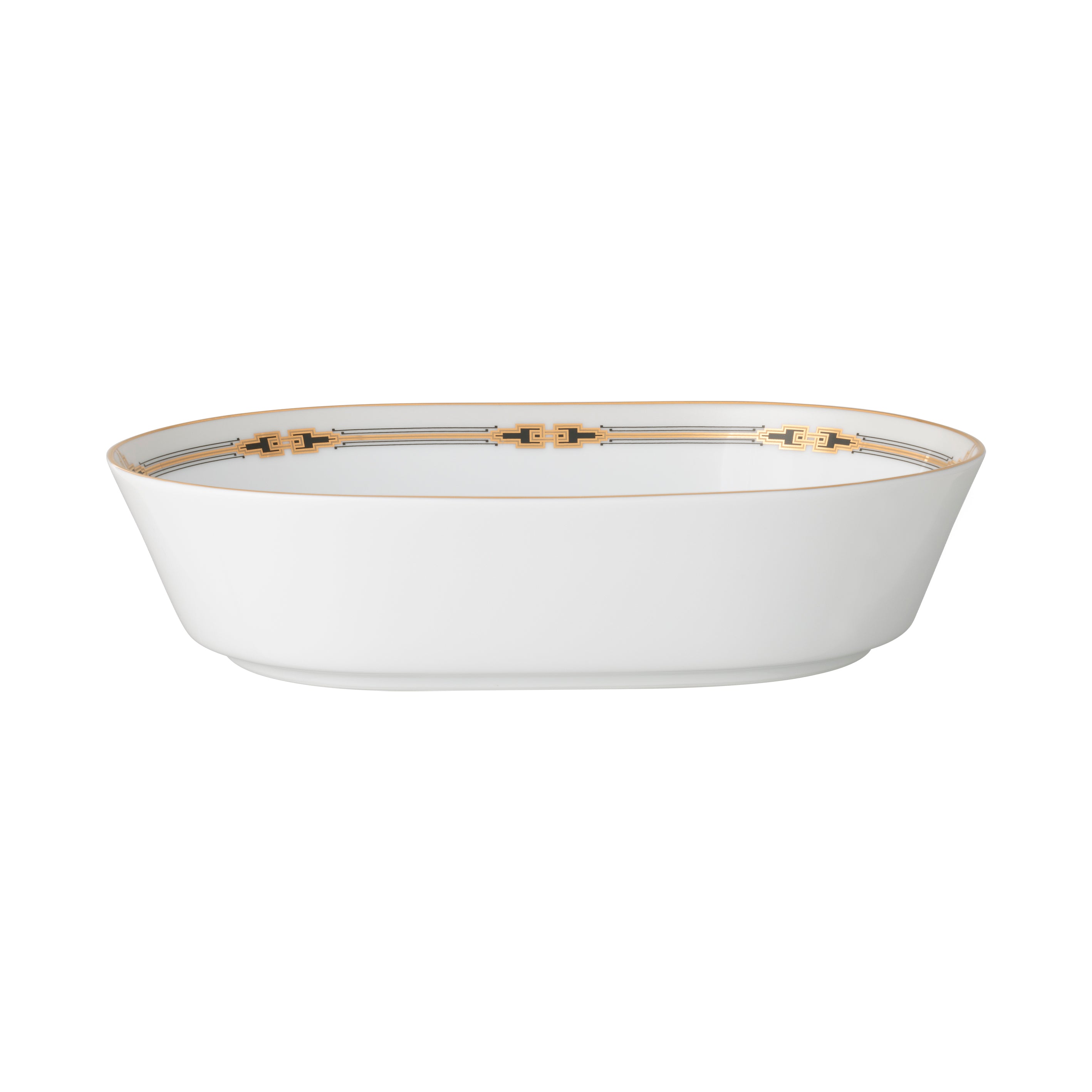 Noritake 96Pcs Dinner & Tea Set For 12 Person-Empire Gold