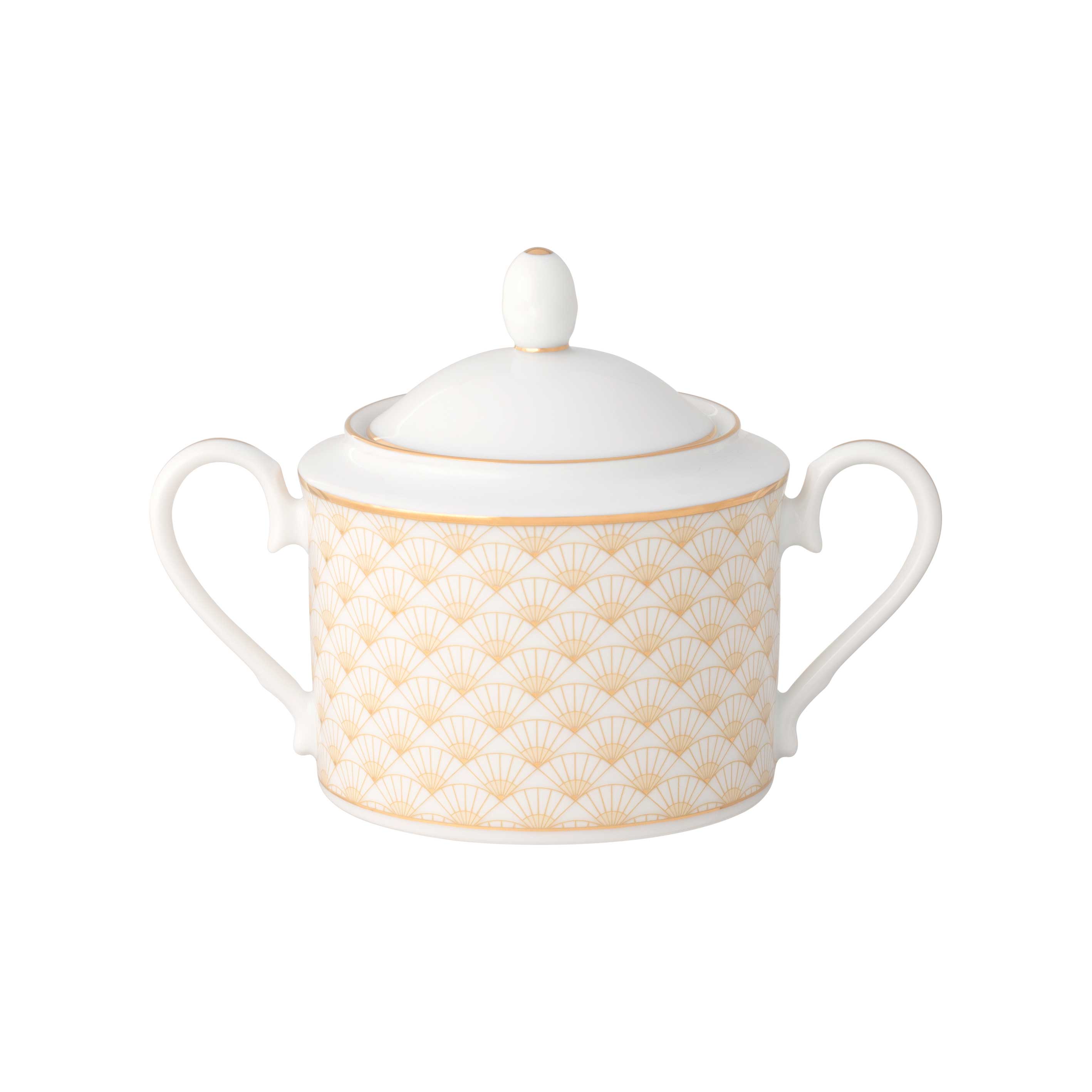 Noritake 96Pcs Dinner & Tea Set for 12 Person - Trocodero Gold