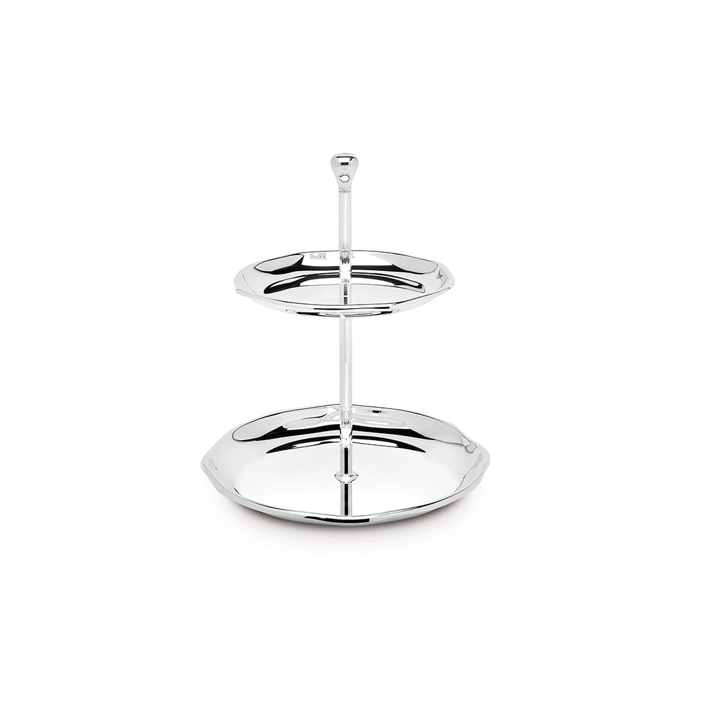Chinelli Pastry Stand 2 Tiers Dim.11/4X H 16Cm