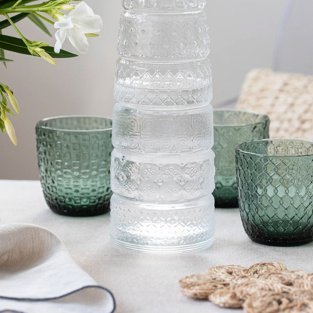 IVV Sixties Set of 6 Tumblers - Peacock Green