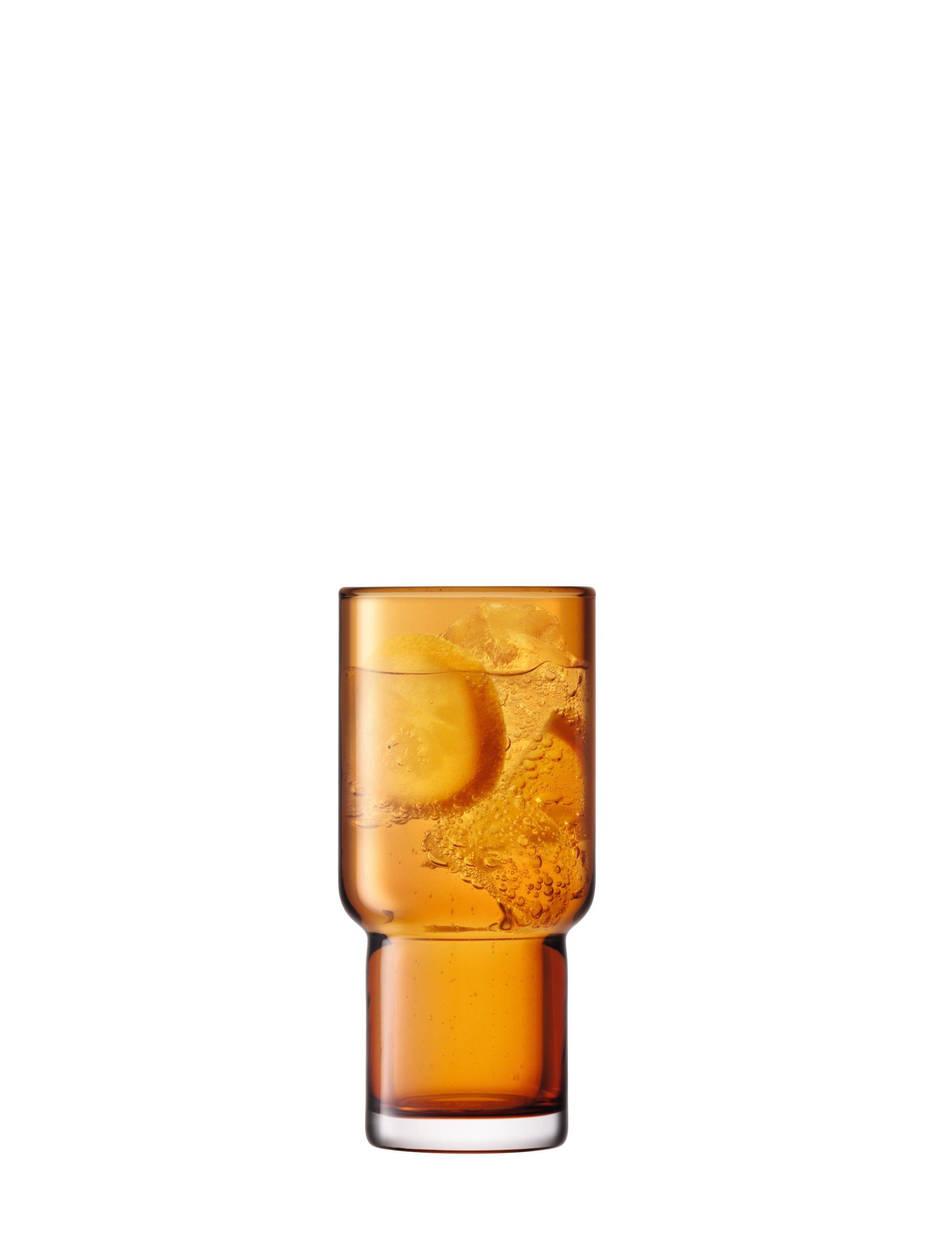 LSA International 2Pcs Set Utility Highball 390ML - Amber