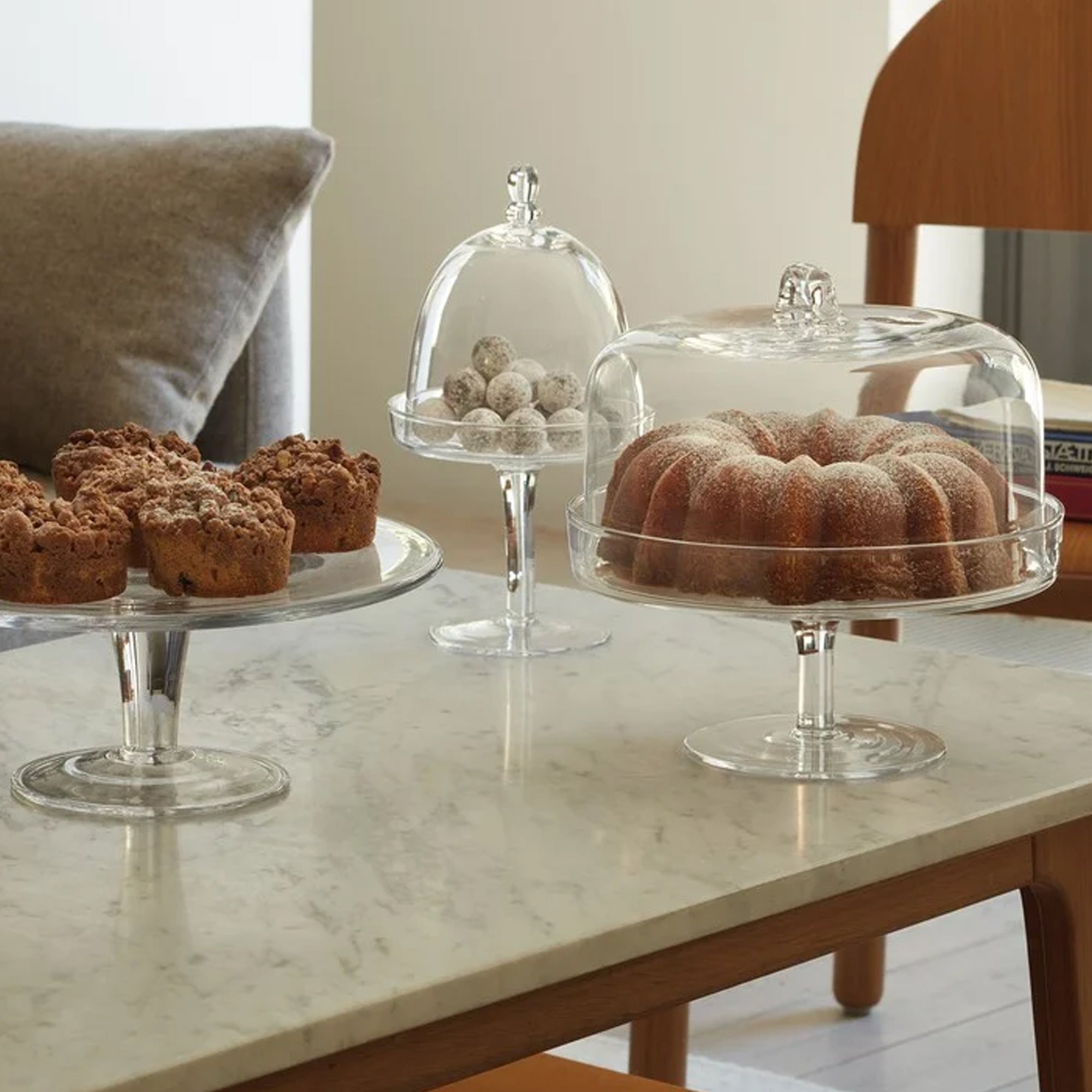 LSA International Serve Stand & Dome - Clear