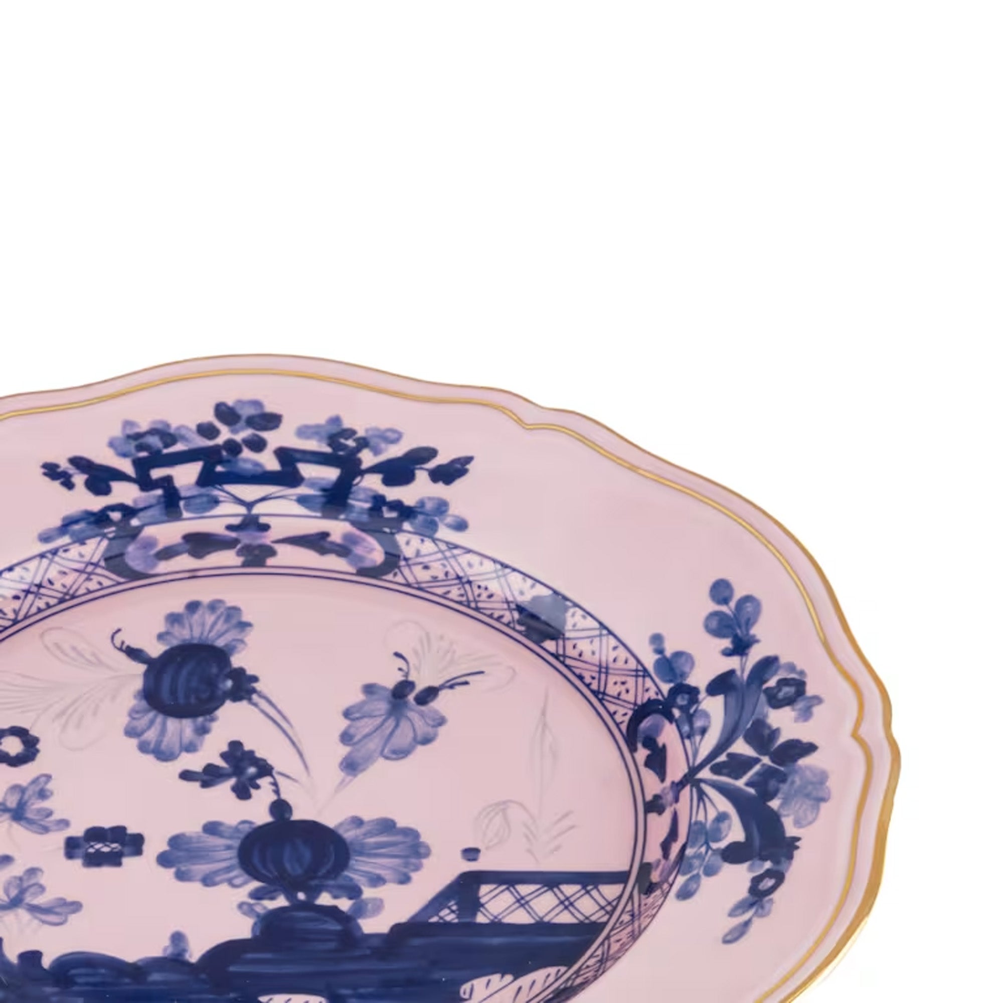 Ginori 1735 Flat Dinner Plate 26.5cm - Oriente Italiano Azalea
