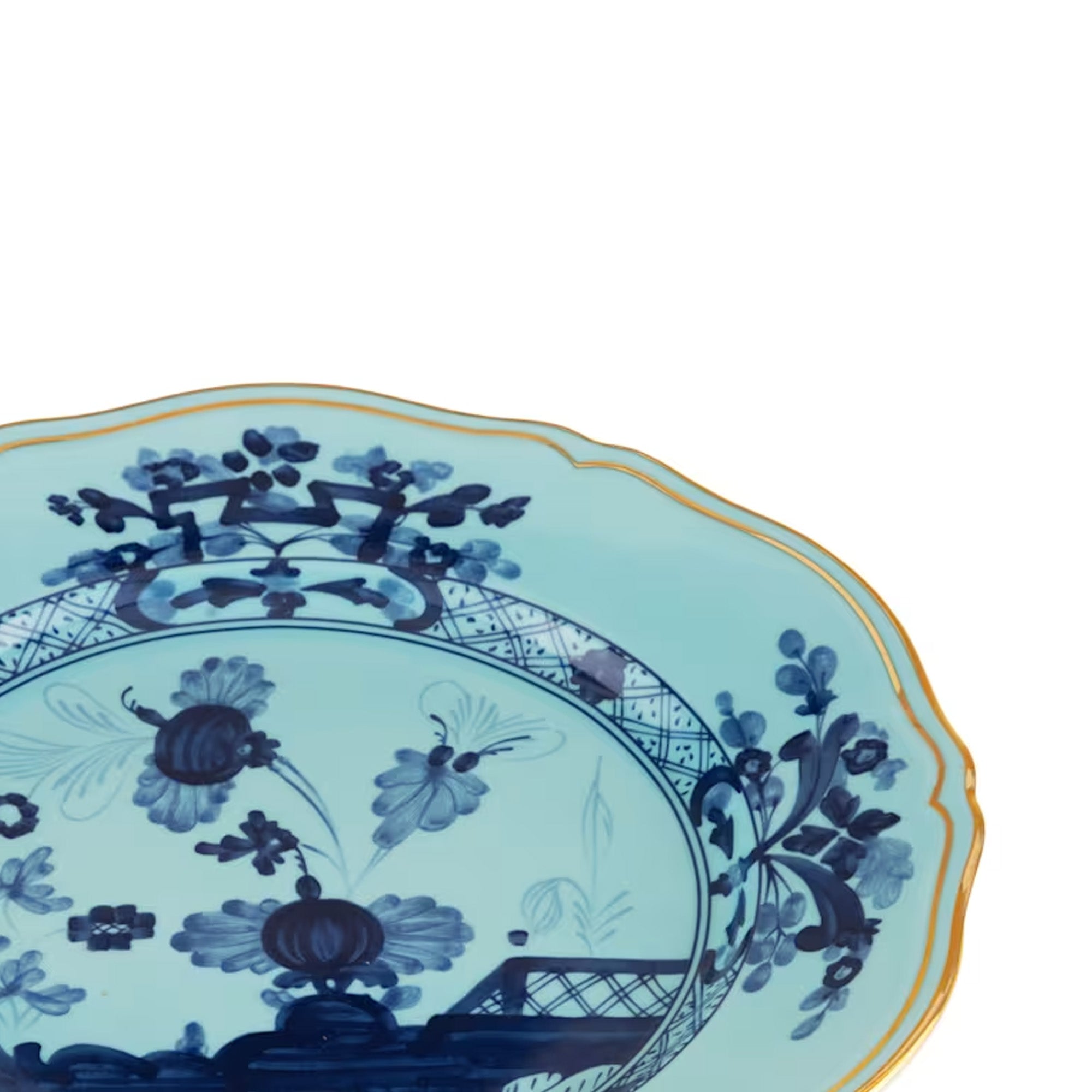 Ginori 1735 Flat Dinner Plate 26.5cm - Oriente Italiano Iris