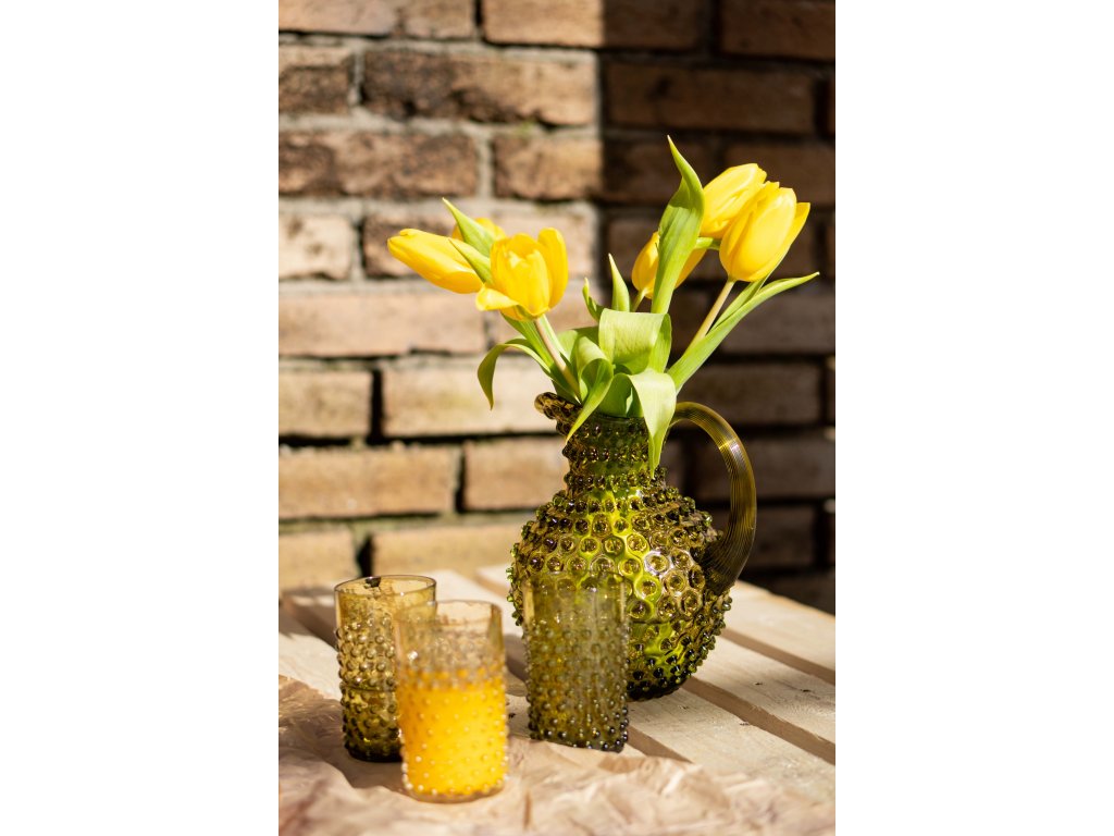 Klimchi Hobnail Jug 2000Ml (Bonsai Green)