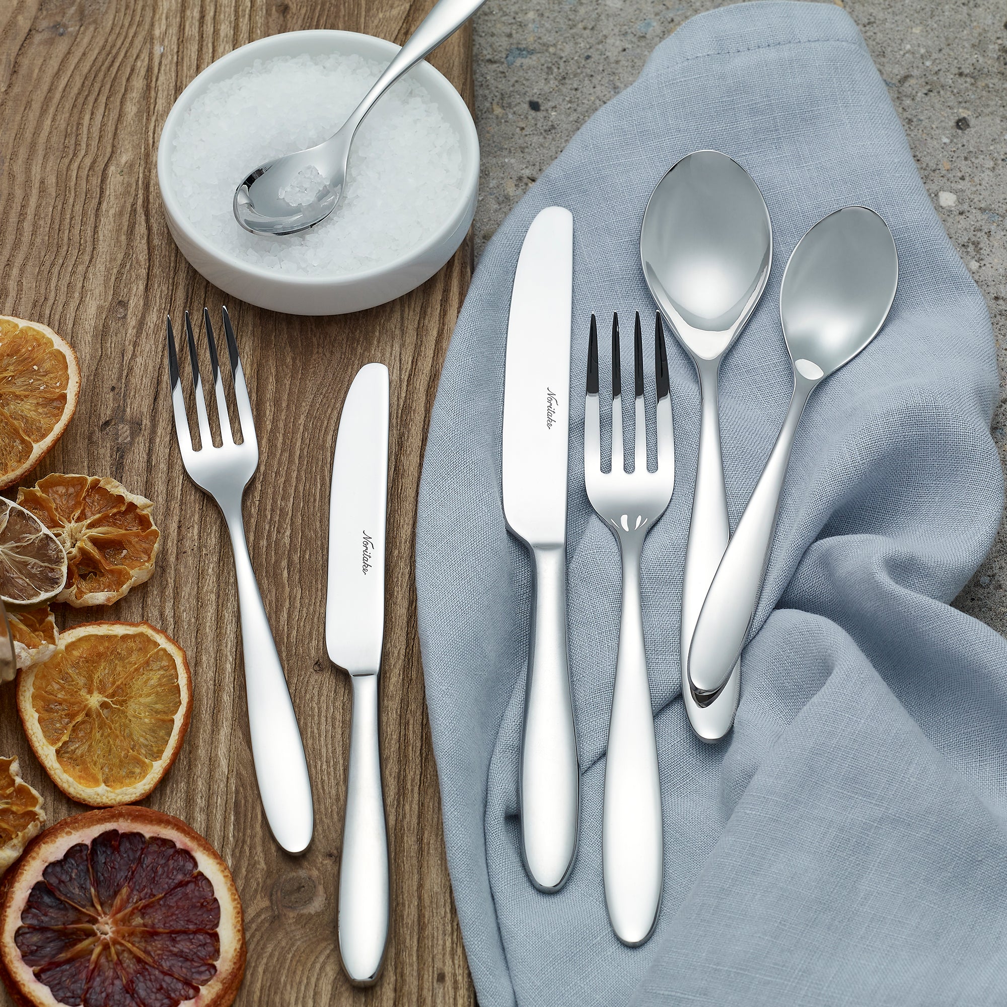 Noritake 56pcs Cutlery Set for 8 Person - Avignon