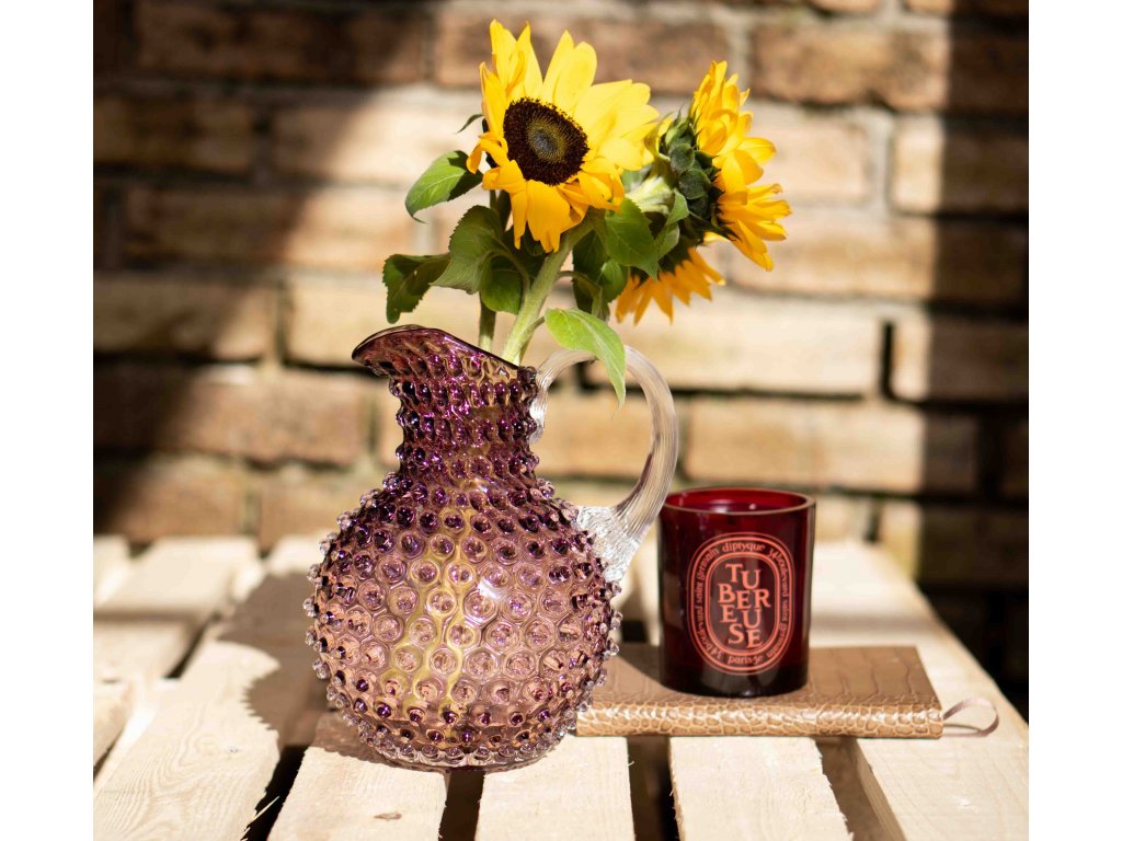 Klimchi Hobnail Jug 2000Ml (Underlay Violet )
