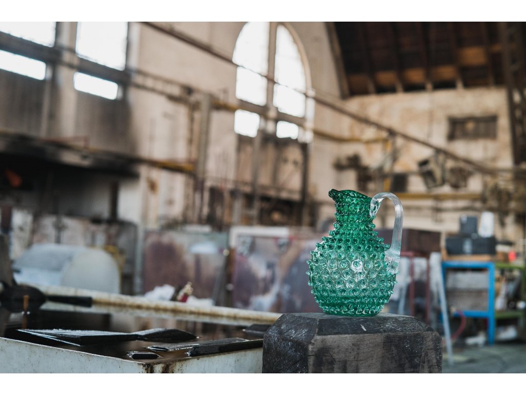 Klimchi Hobnail Jug 2000Ml (Underlay Dark Green )