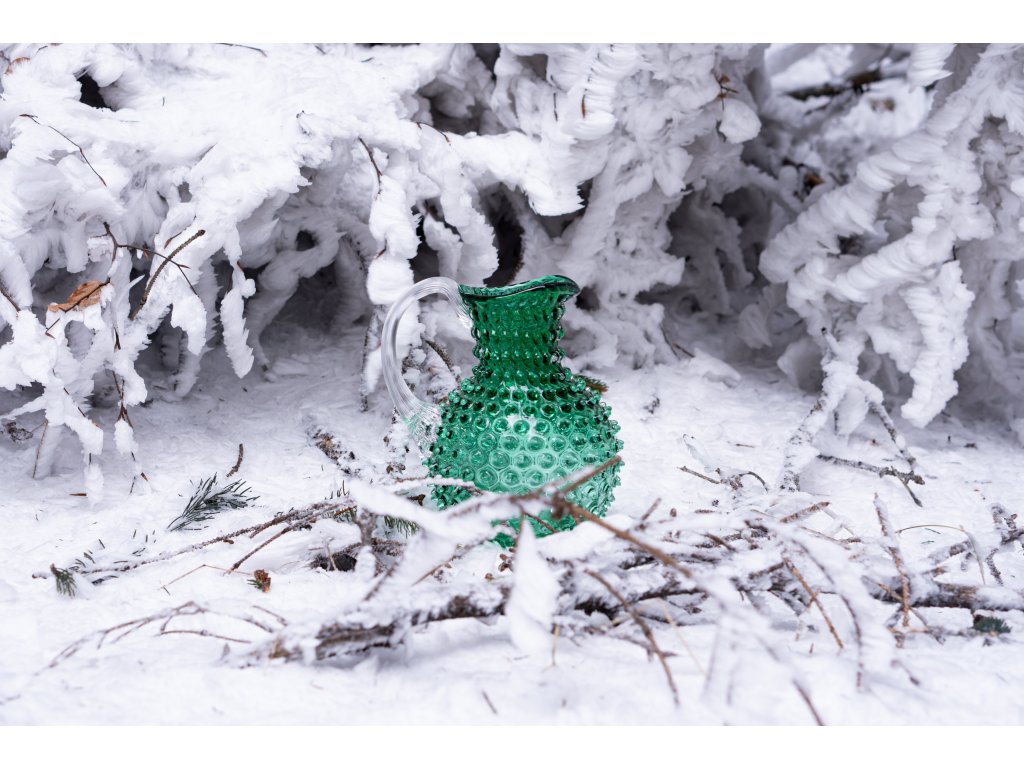 Klimchi Hobnail Jug 2000Ml (Underlay Dark Green )