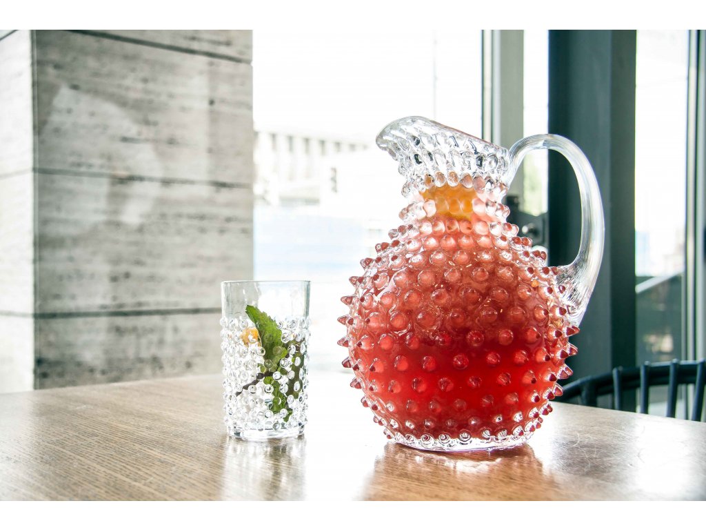 Klimchi Hobnail 6Pcs Tumbler Set 200Ml (Crystal)