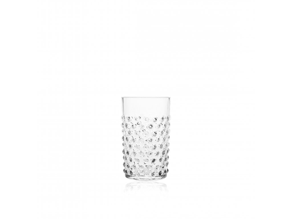 Klimchi Hobnail 6Pcs Tumbler Set 200Ml (Crystal)