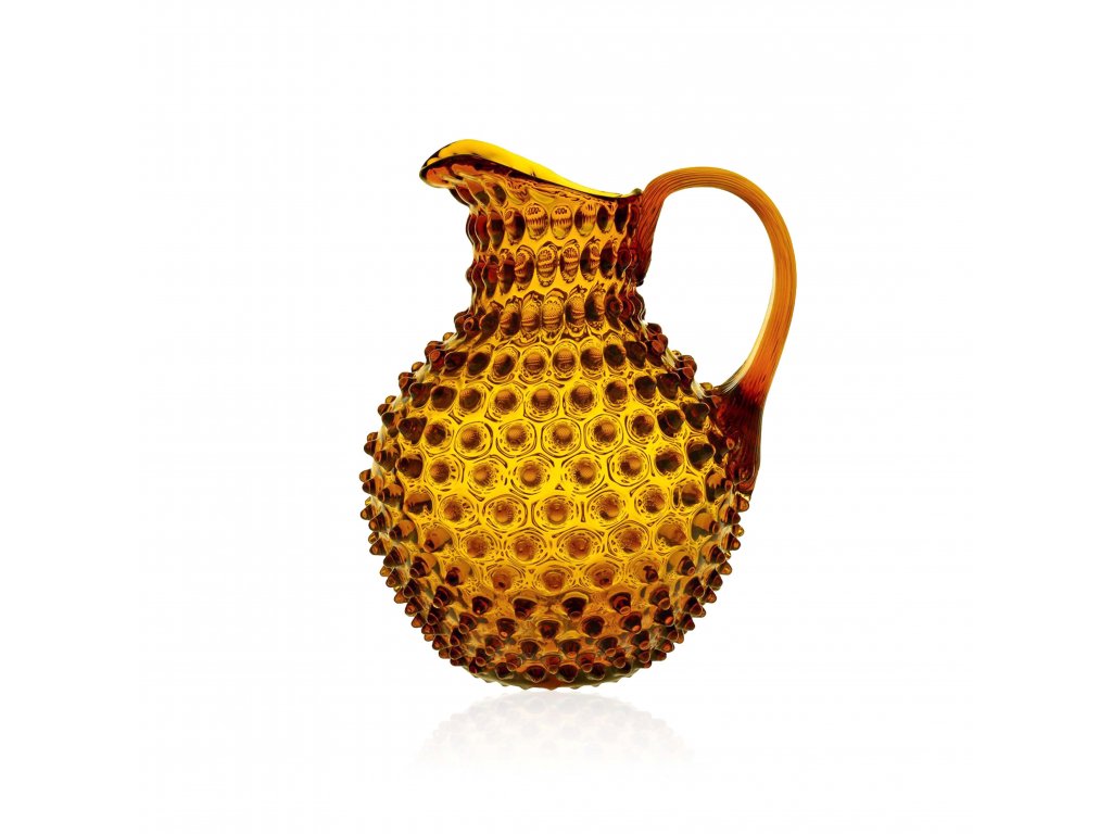 HOBNAIL JUG 2000ML (AMBER)