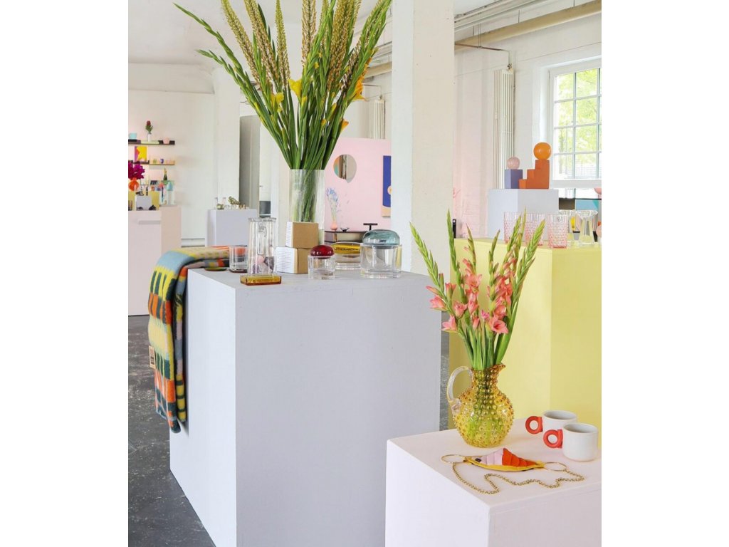 Klimchi Hobnail Jug 2000Ml (Underlay Amber)