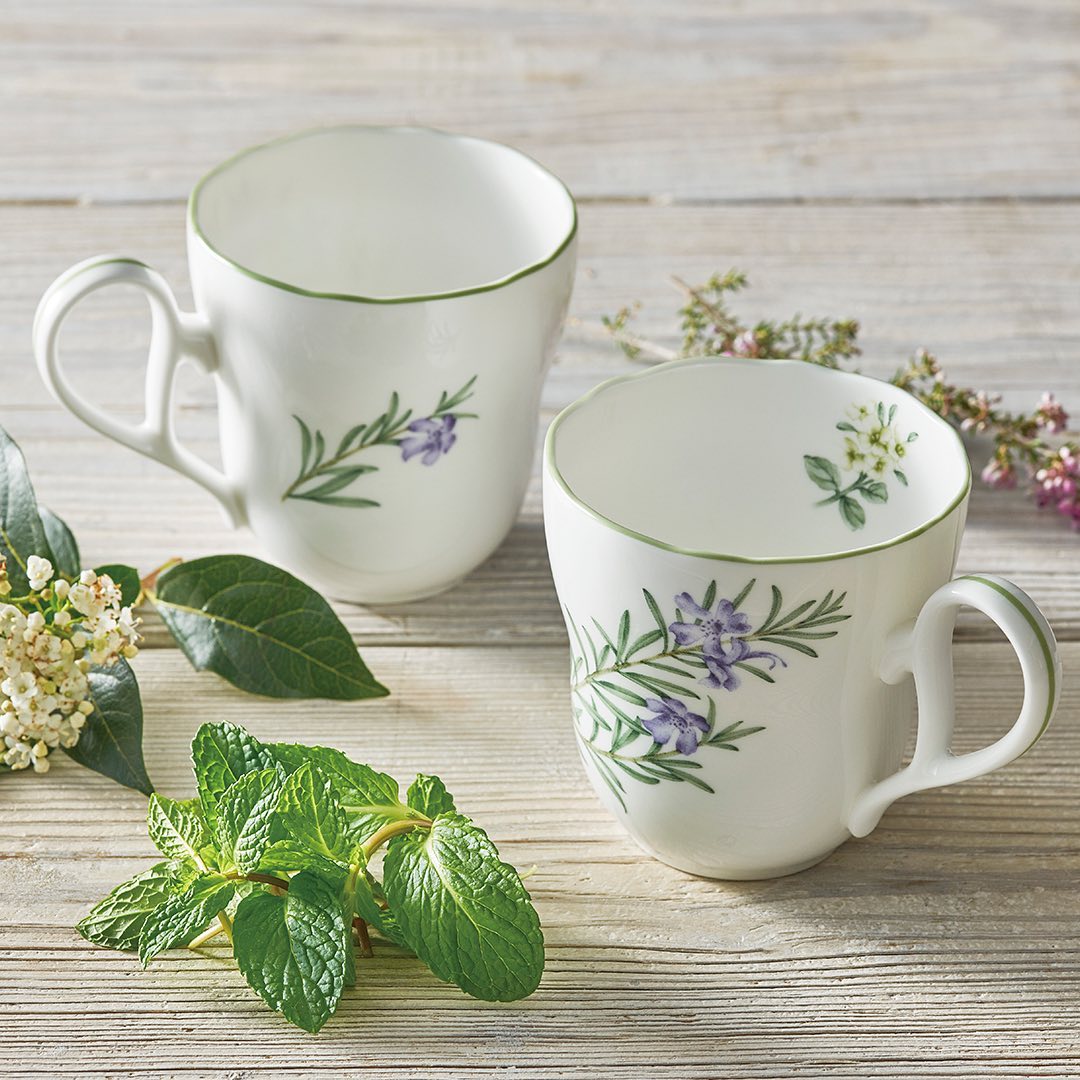 Noritake Mug (Thyme) – English Herbs