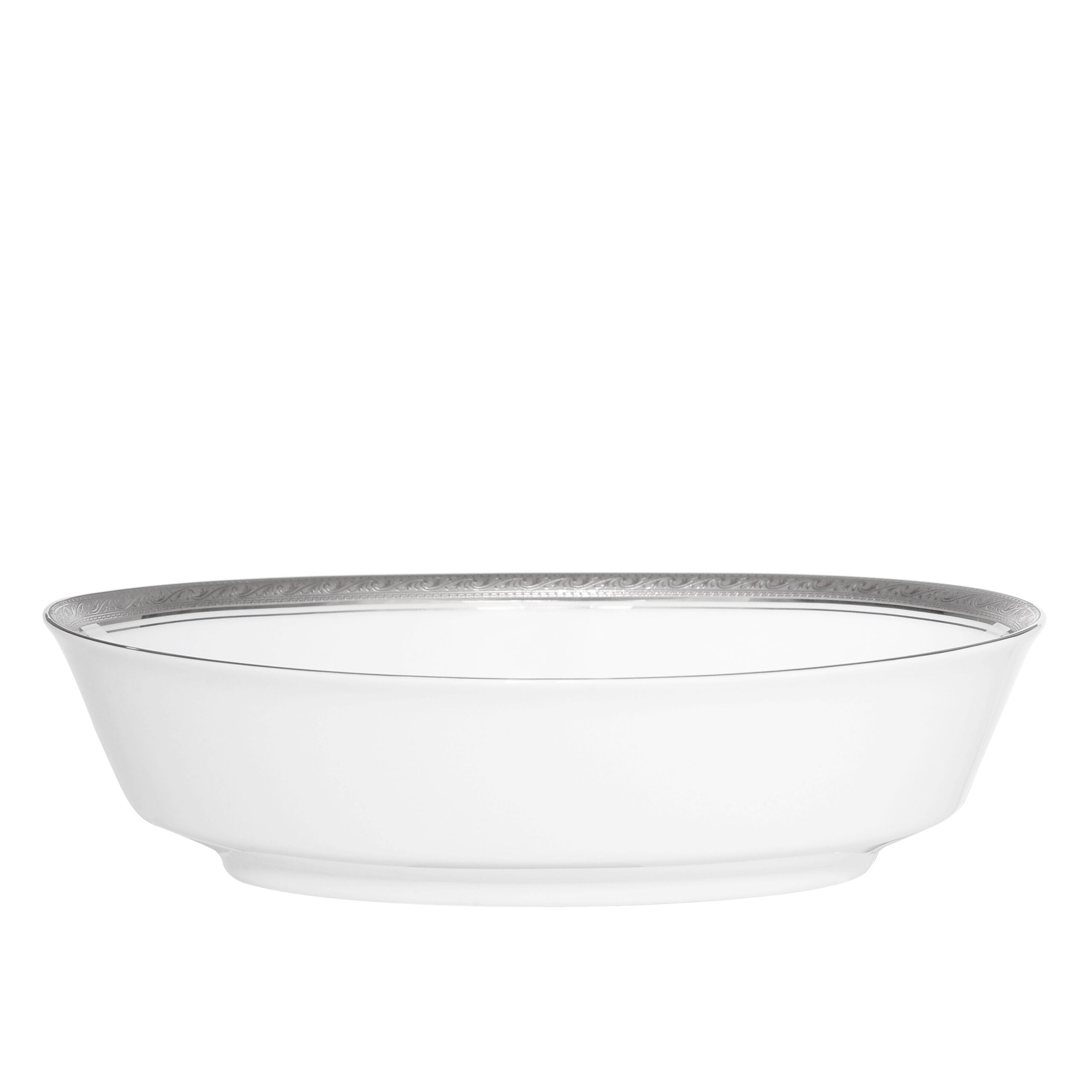 Noritake 96Pcs Dinner & Tea Set for 12 Person - Crestwood Platinum