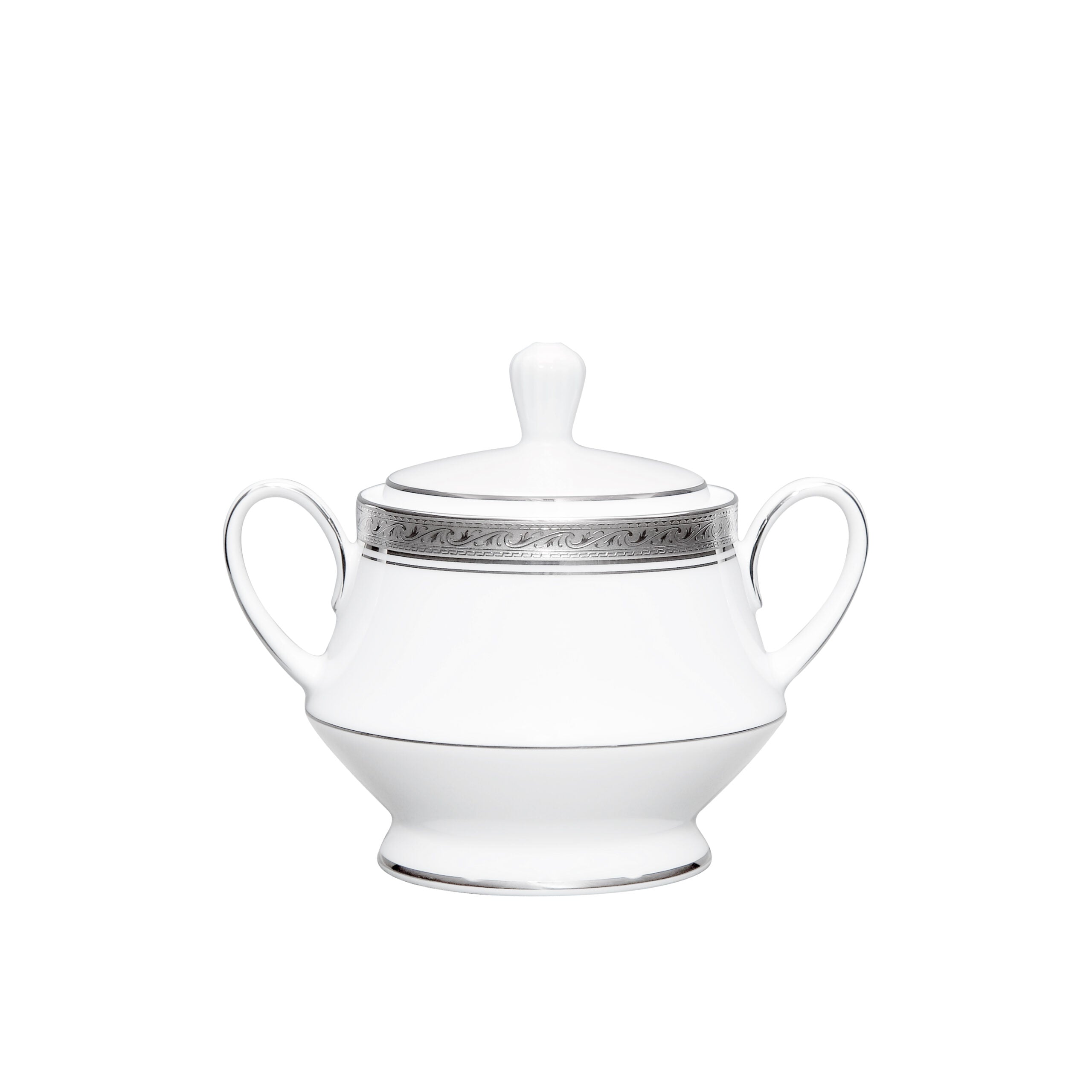 Noritake 96Pcs Dinner & Tea Set for 12 Person - Crestwood Platinum