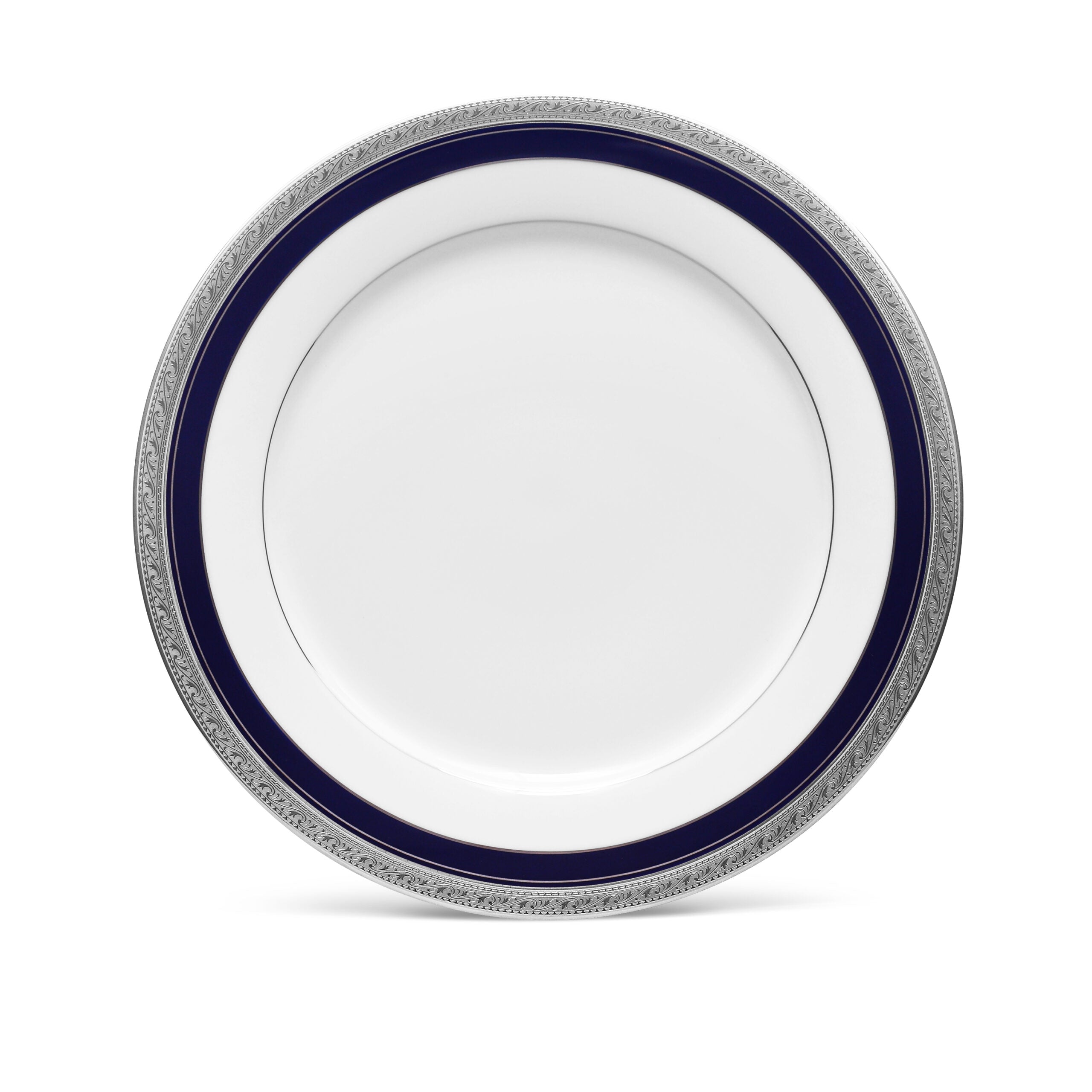 Noritake 33Pcs Dinner Set with Teapot for 6 Person - Crestwood Cobalt Platinum