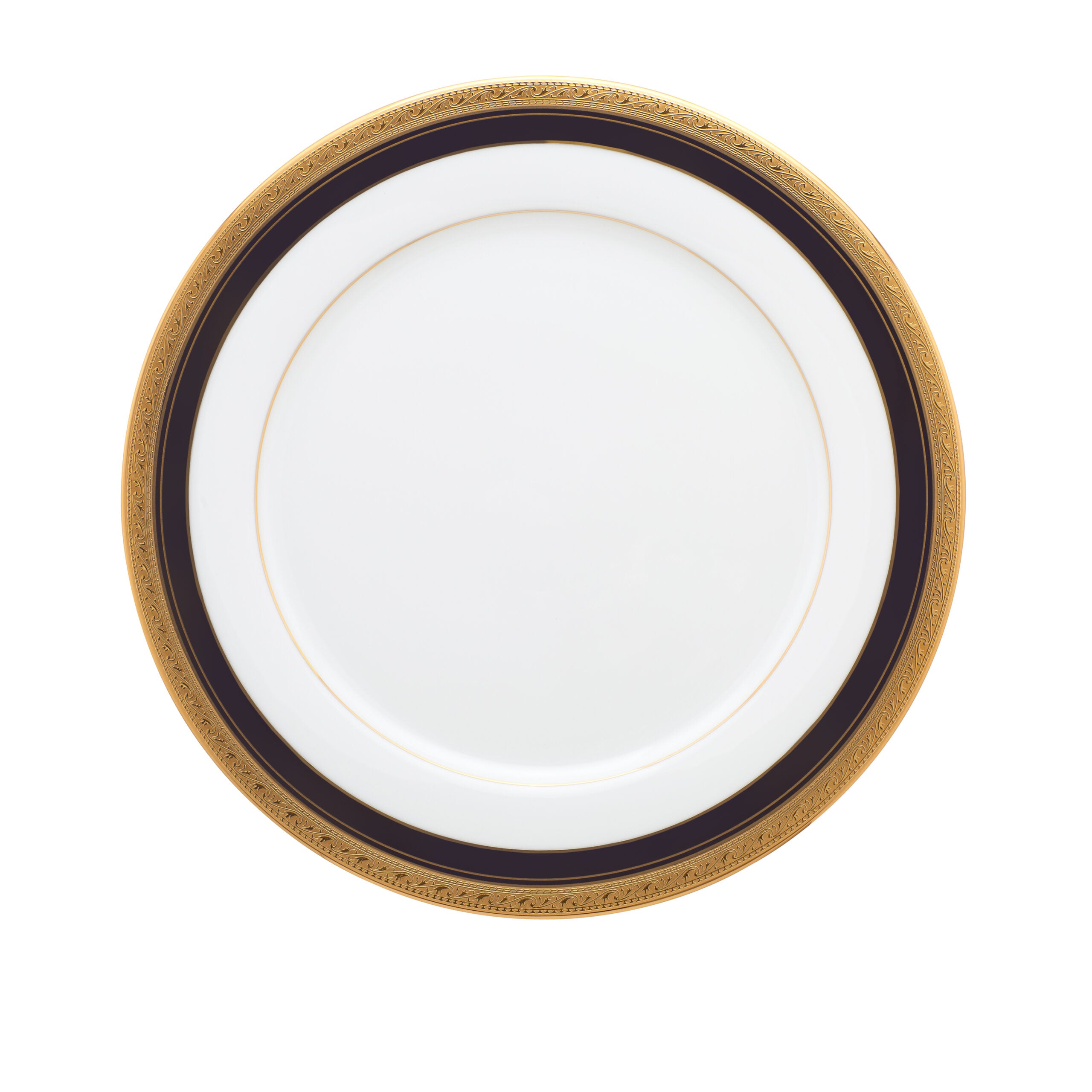 Noritake 33Pcs Dinner Set with Teapot for 6 Person - Crestwood Cobalt Gold