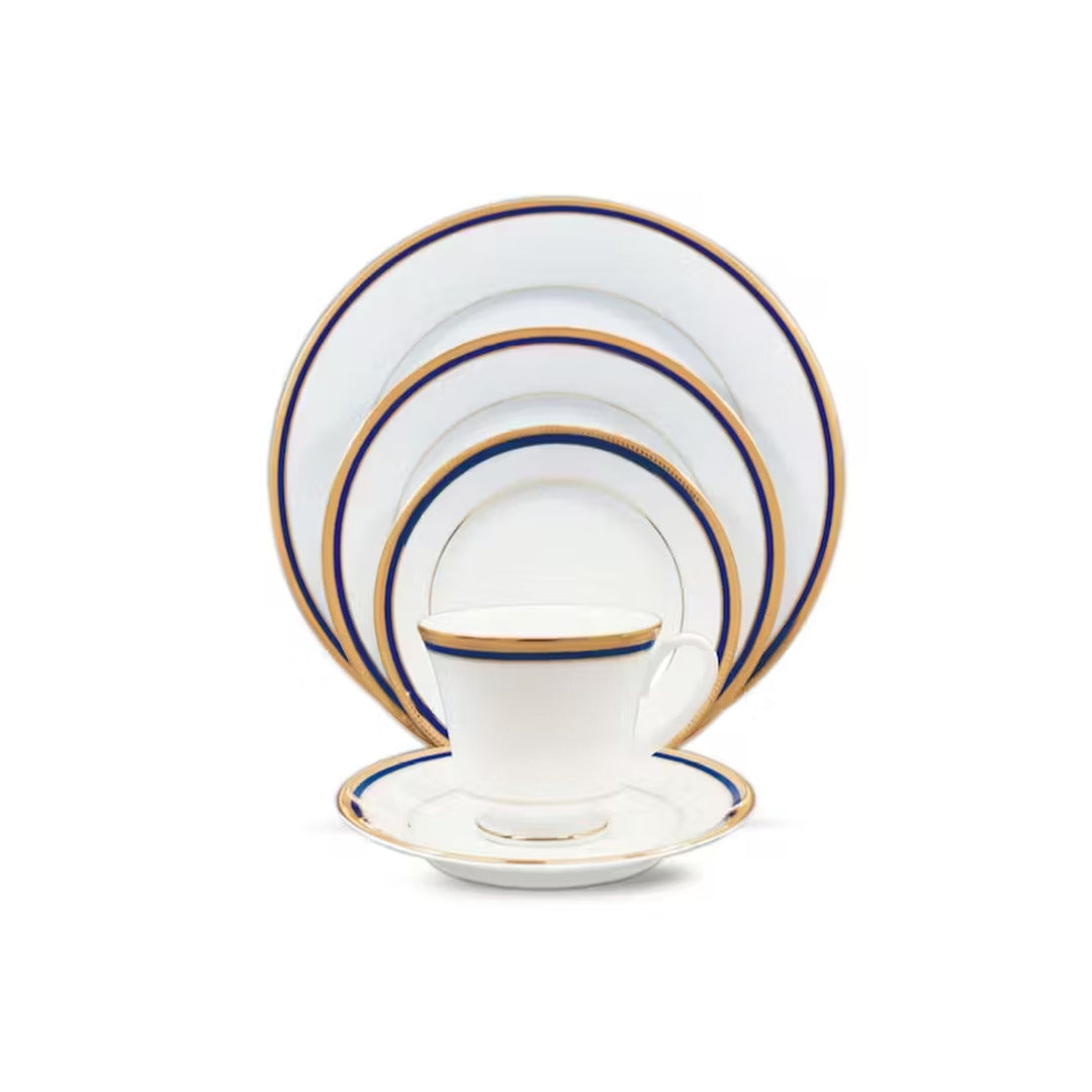 Noritake 96Pcs Dinner & Tea Set for 12 Person - Toorak Blue