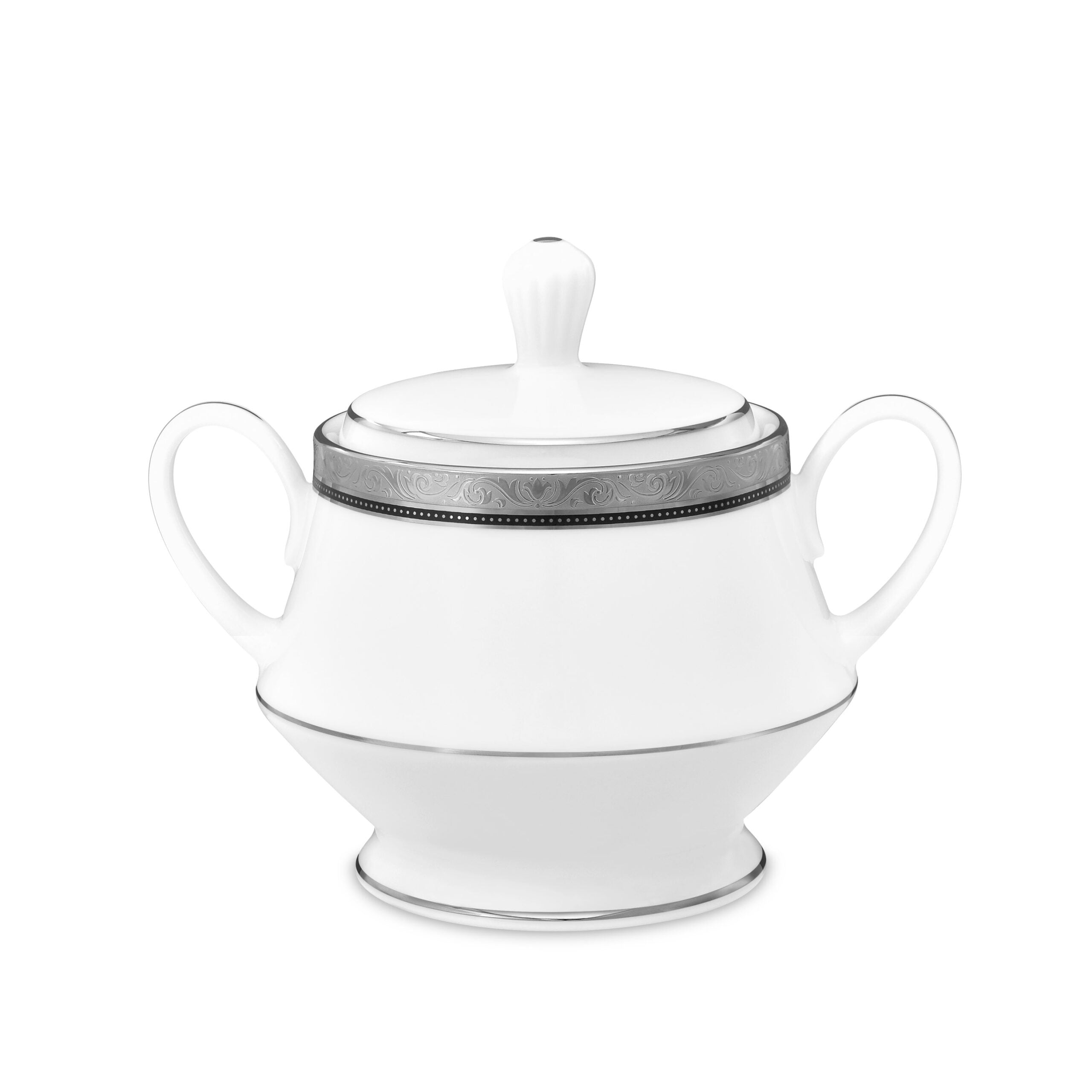 Noritake 17Pcs Tea Set For 6 Persons - Regent Platinum