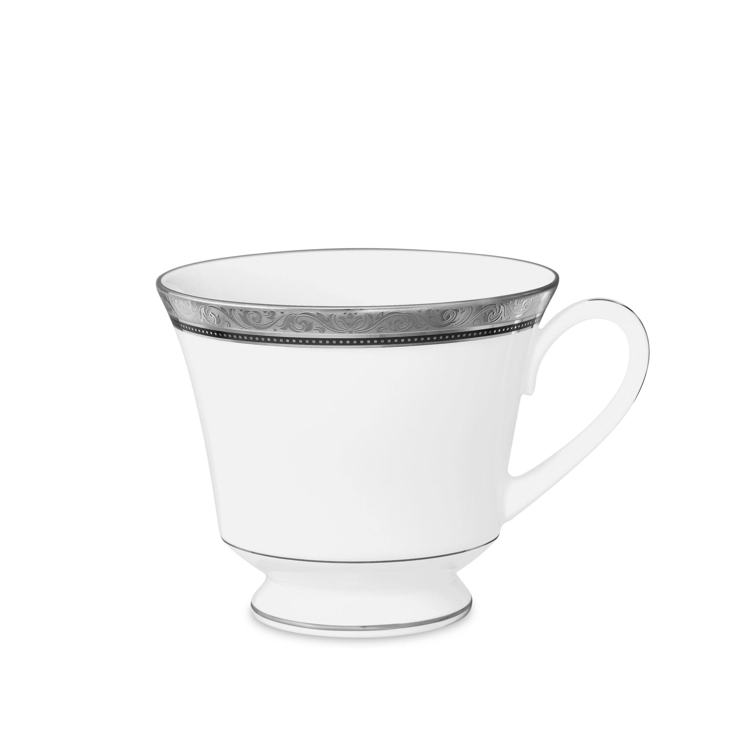 Noritake 37Pcs Dinner & Tea Set For 6 Person - Regent Platinum