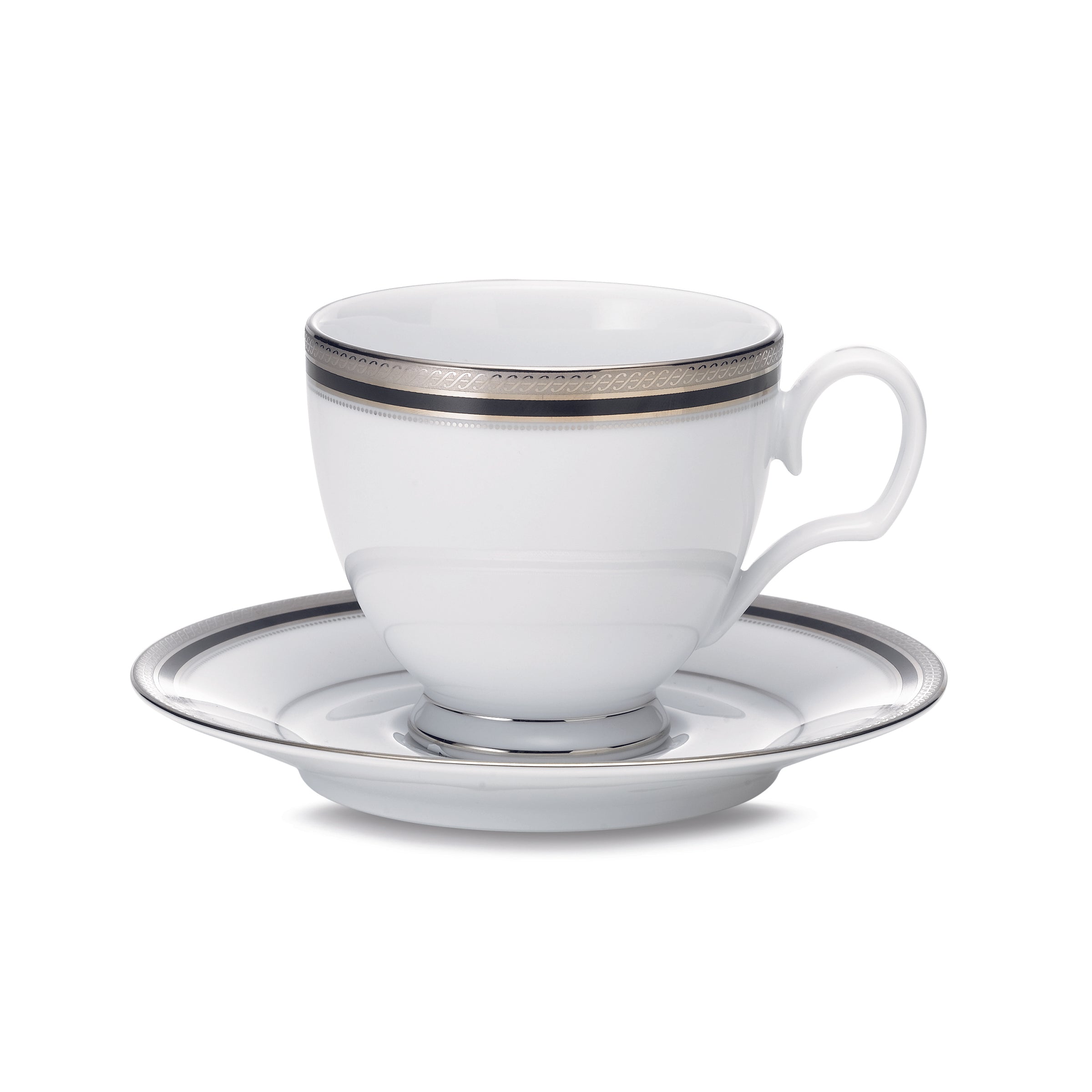 Noritake 47Pcs Dinner & Tea Set for 8 Person – Austin Platinum