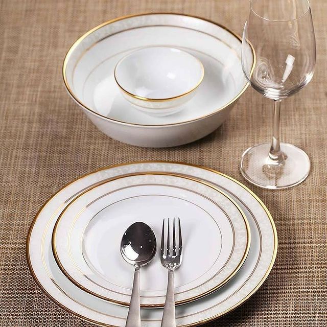 Noritake Soup Bowl 10.7cm - Brunswick Gold