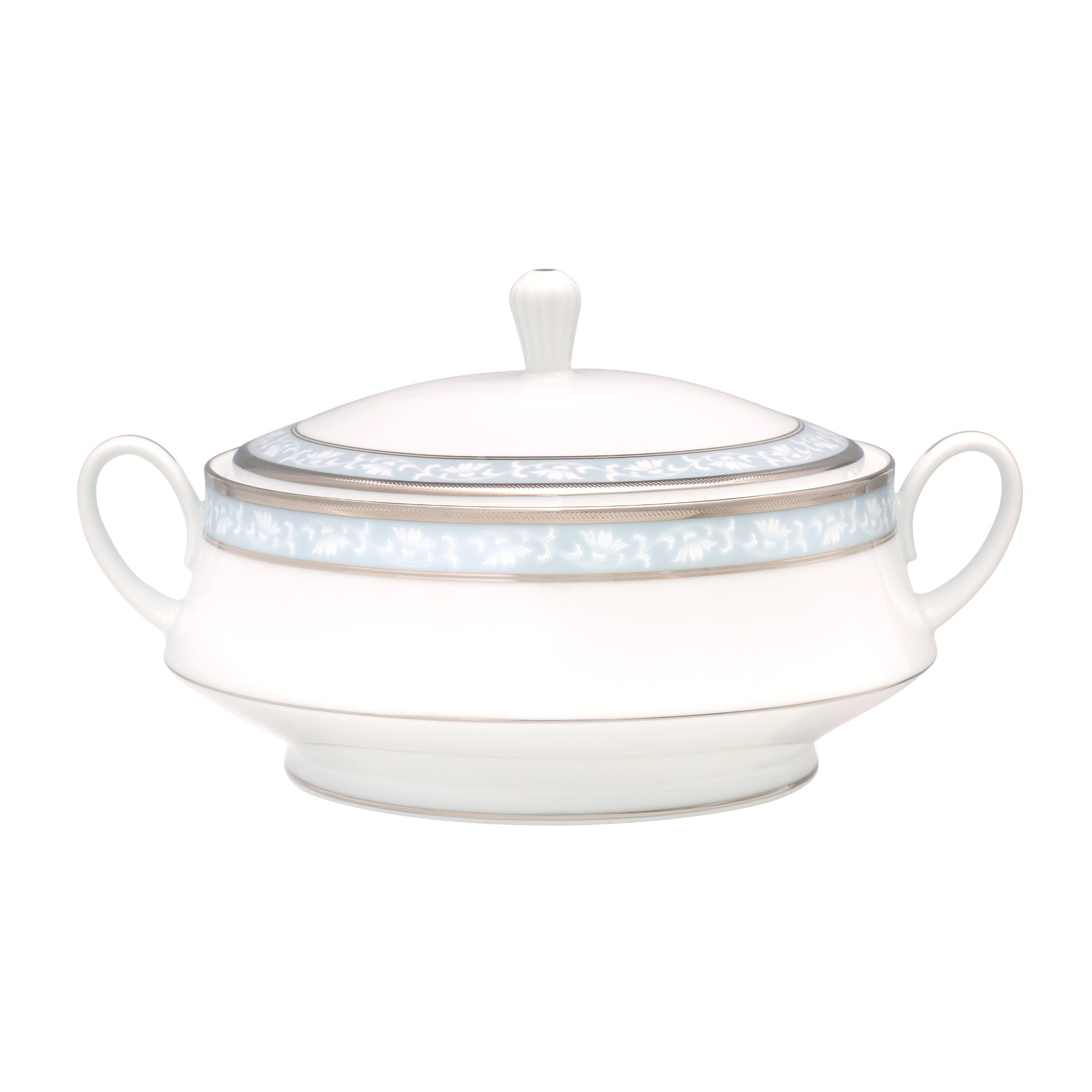 Noritake Casserole w/Cover - Brunswick Platinum