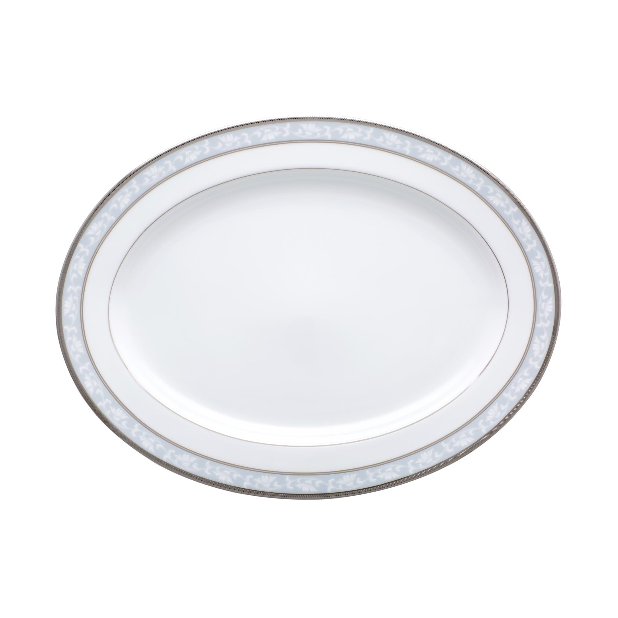 Noritake Oval Platter Small 12" - Brunwick Platinum