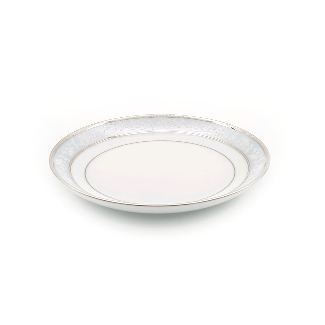 Noritake Plate Round Coupe 16.1cm - Brunswick Platinum