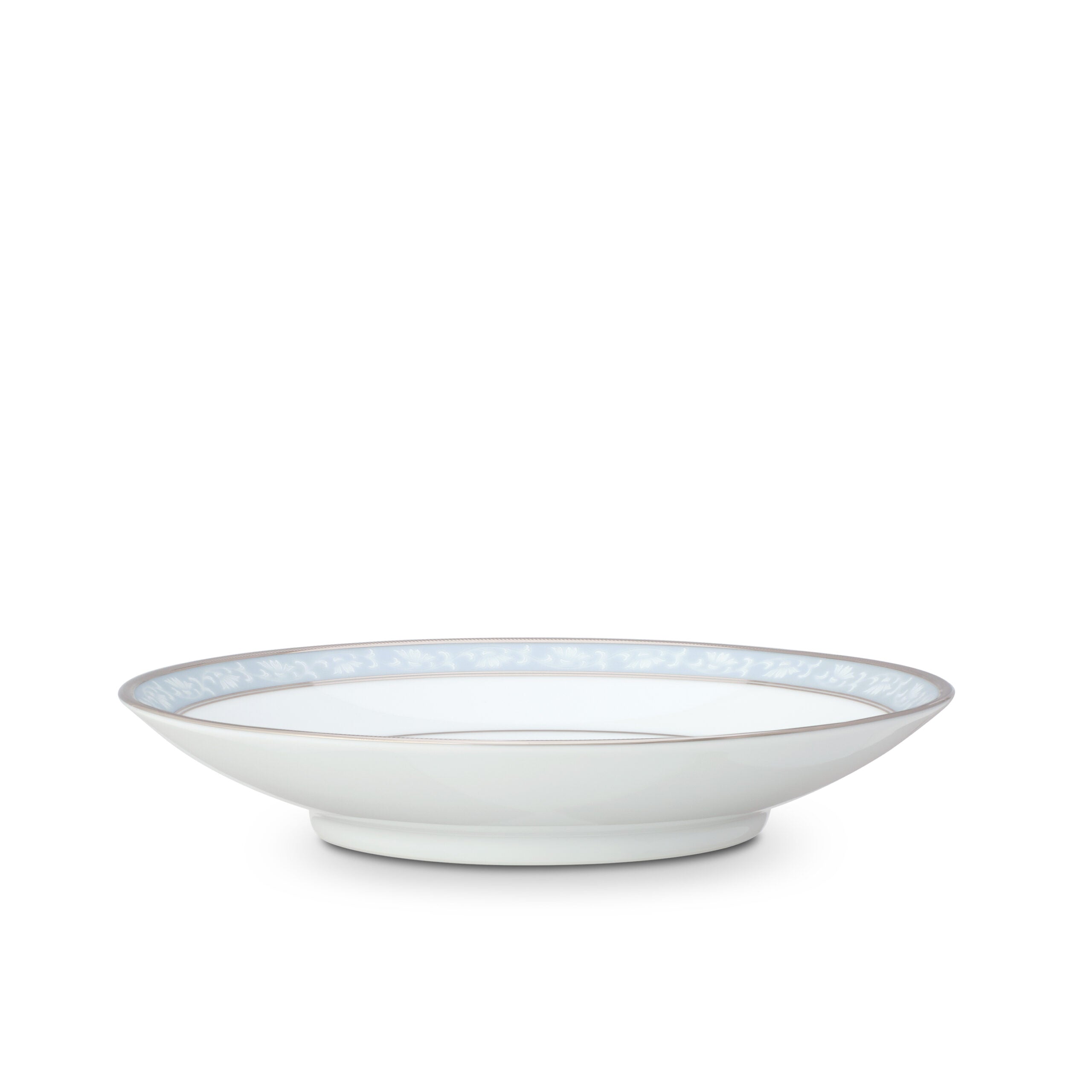 Noritake Deep Plate Coupe 23.4cm - Brunswick Platinum
