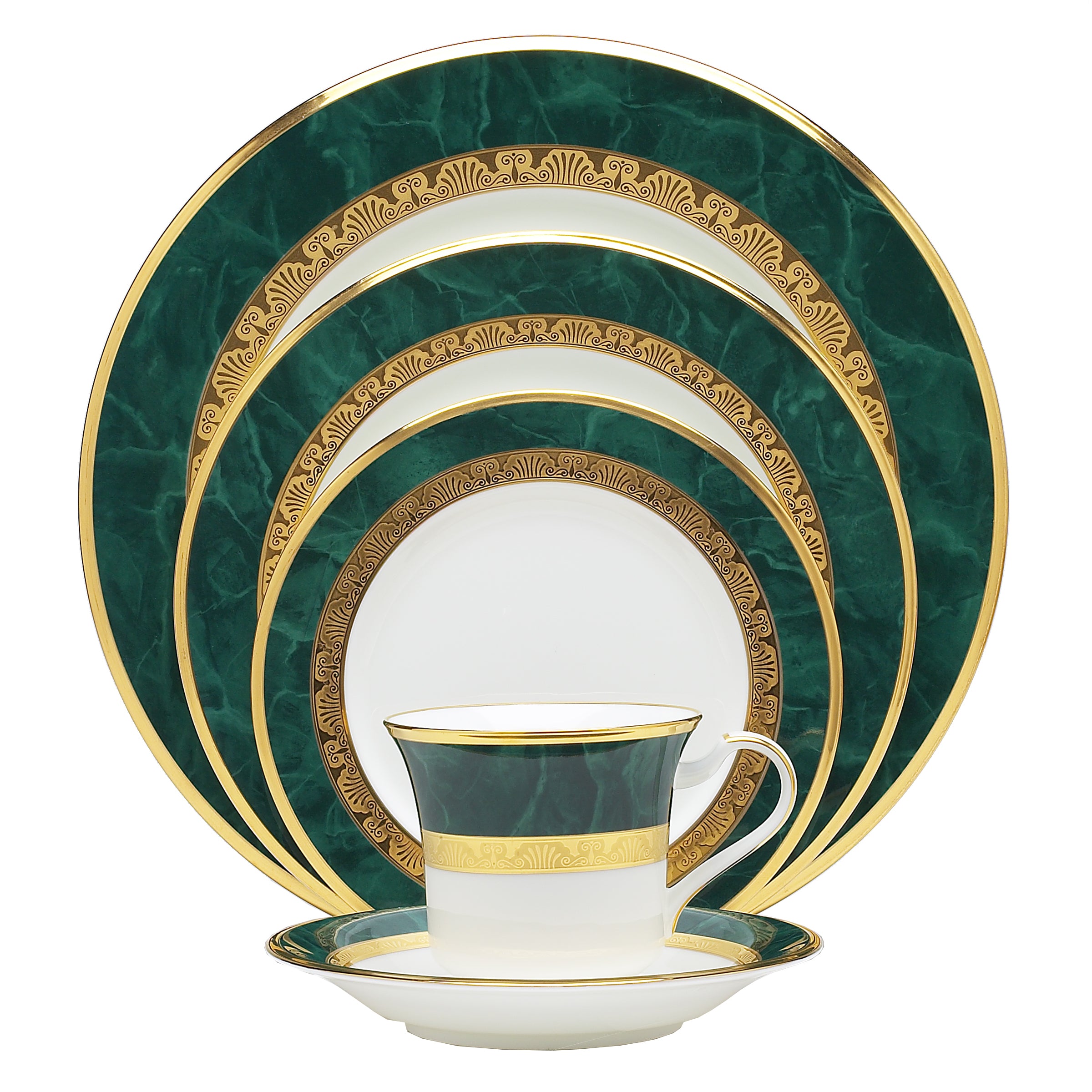 Noritake 96Pcs Dinner & Tea Set for 12 Person - Fitzgerald