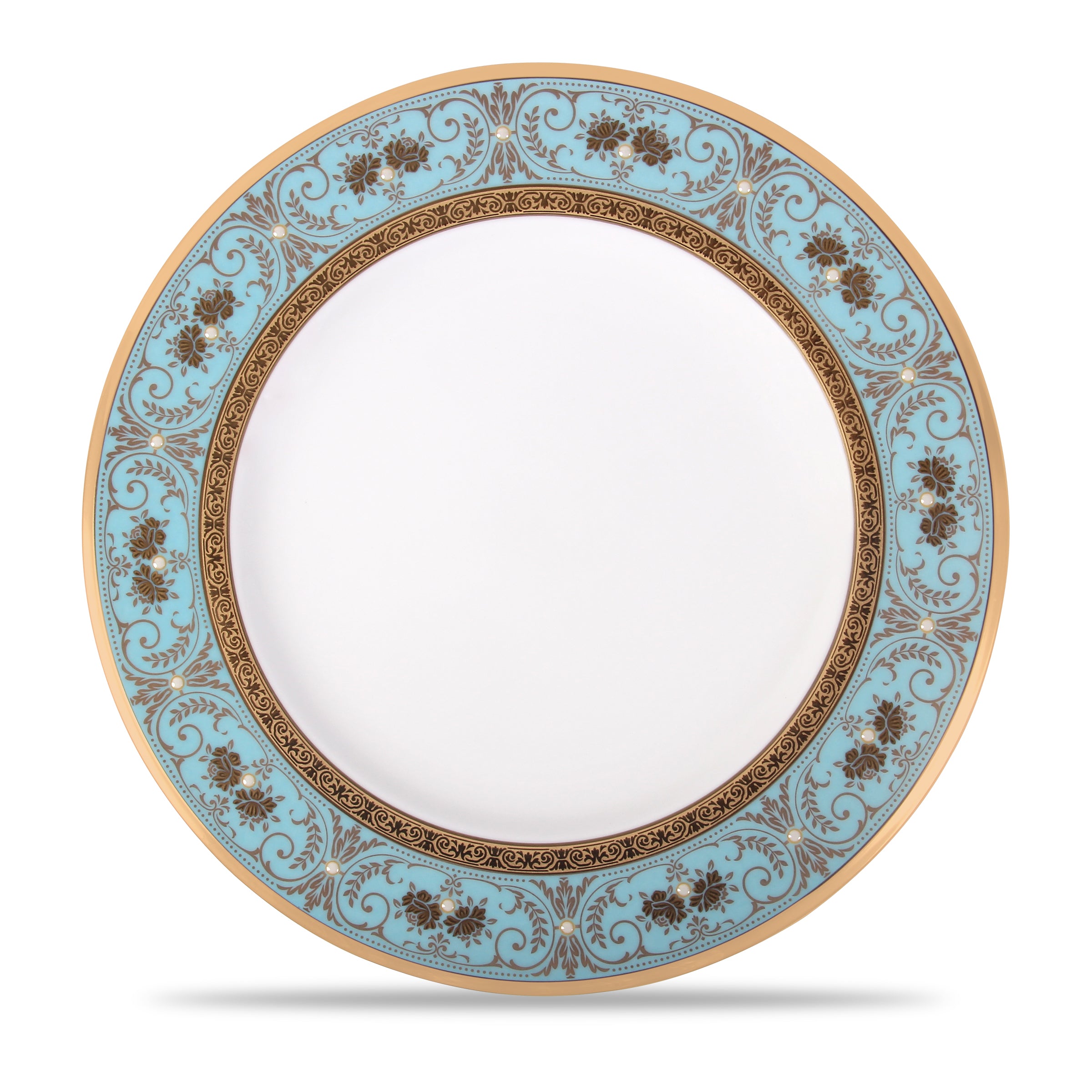 Noritake 96 Pcs Dinner And Tea Set for 12 Person - Georgian Turquise