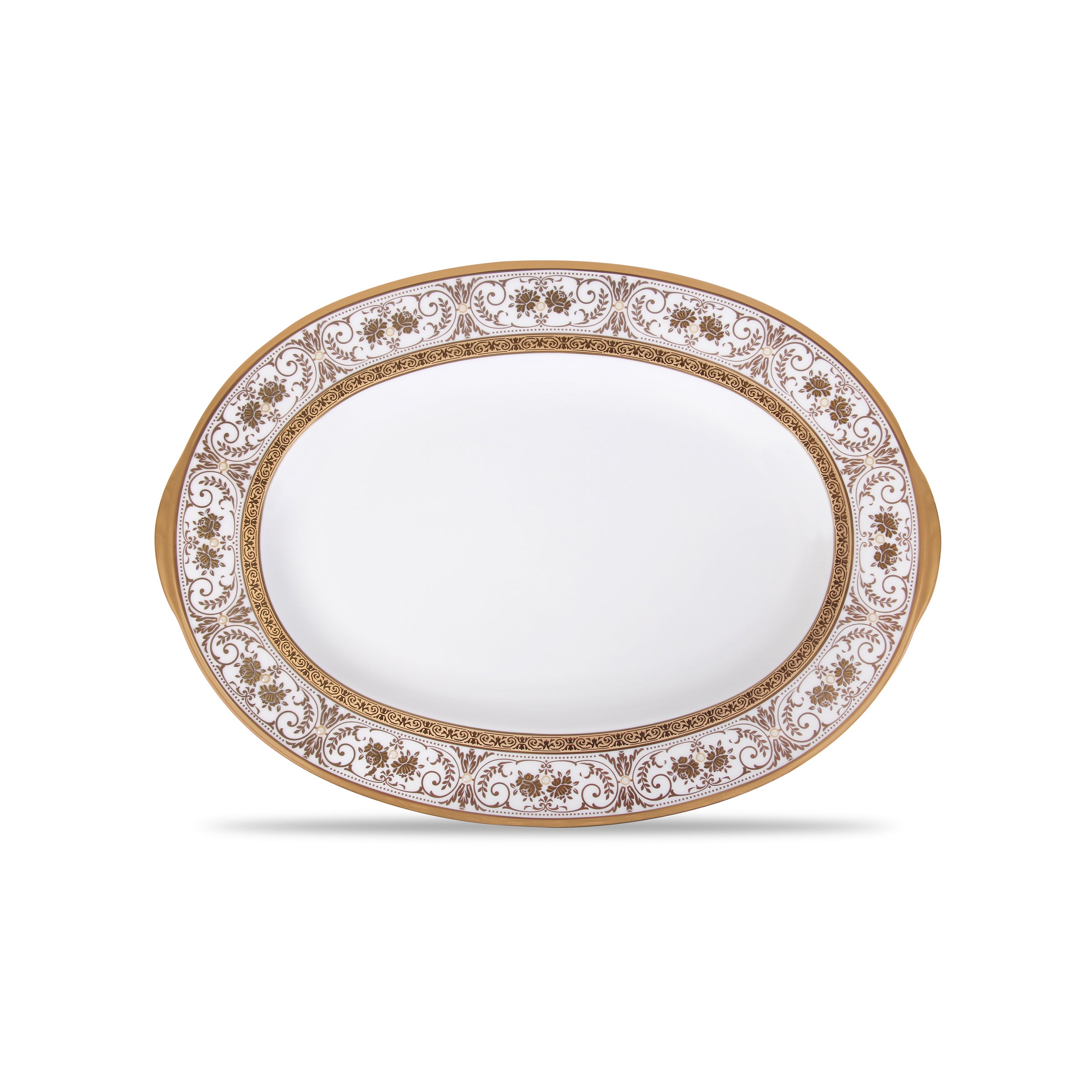 Noritake 96 Pcs Dinner And Tea Set for 12 Person - Georgian Palace