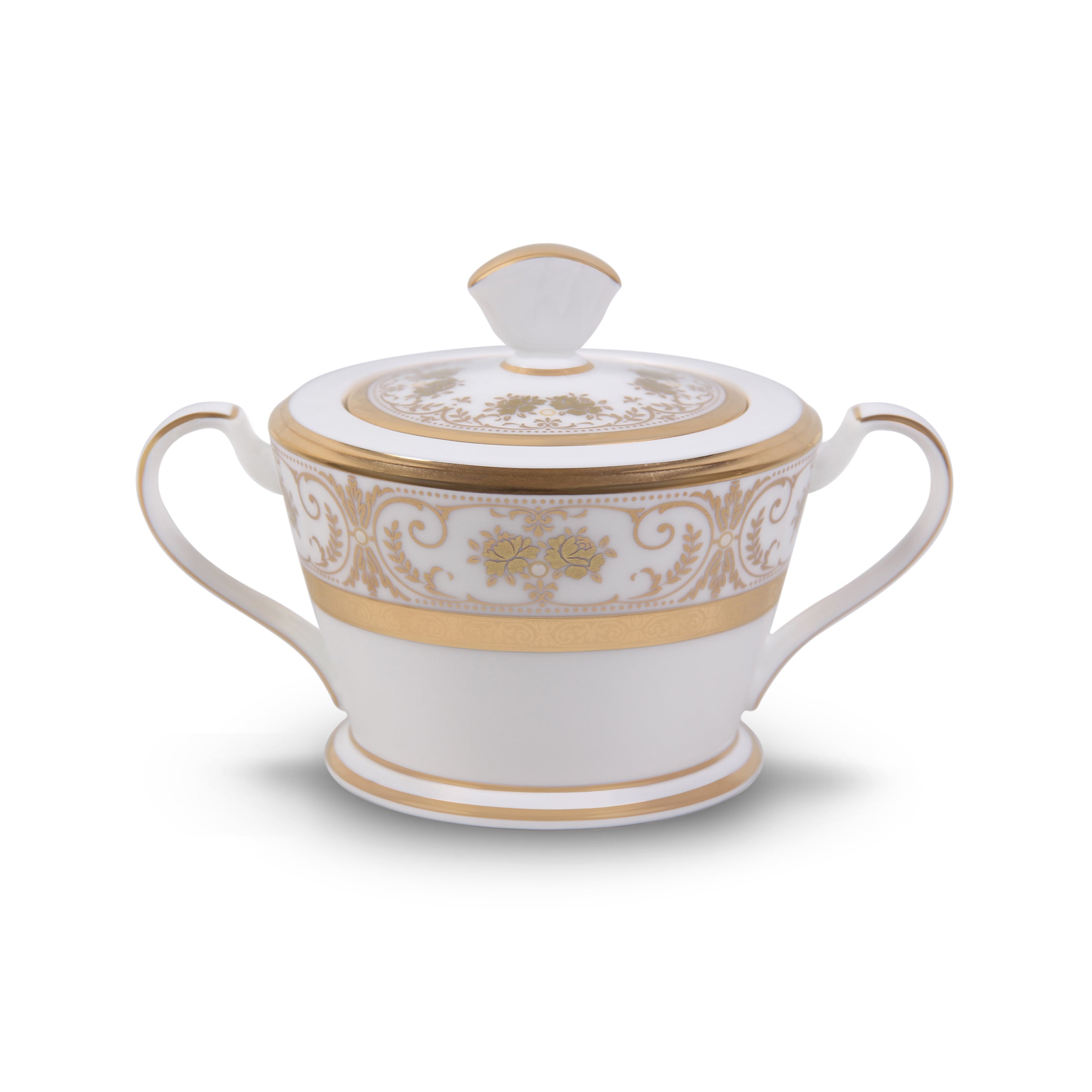 Noritake 96 Pcs Dinner And Tea Set for 12 Person - Georgian Palace