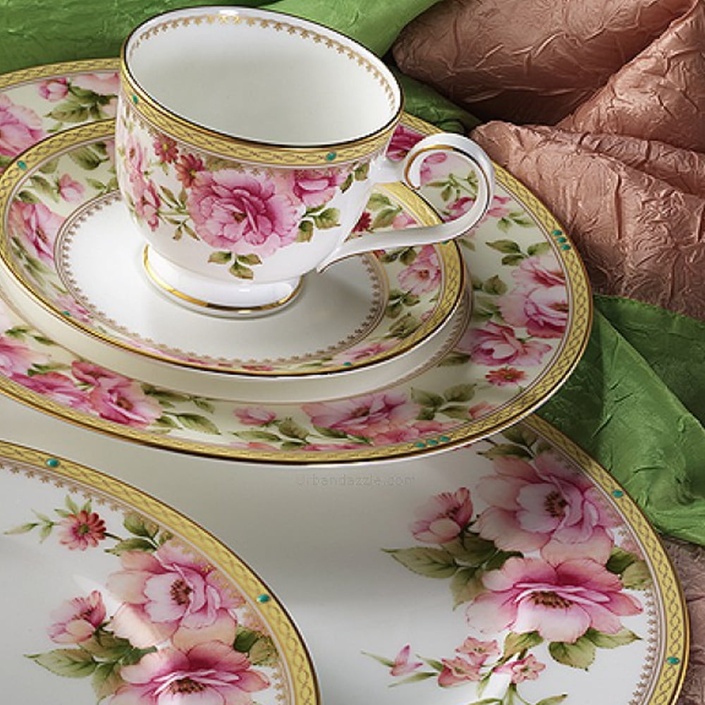 Noritake 96Pcs Dinner & Tea Set for 12 Person - Hertford