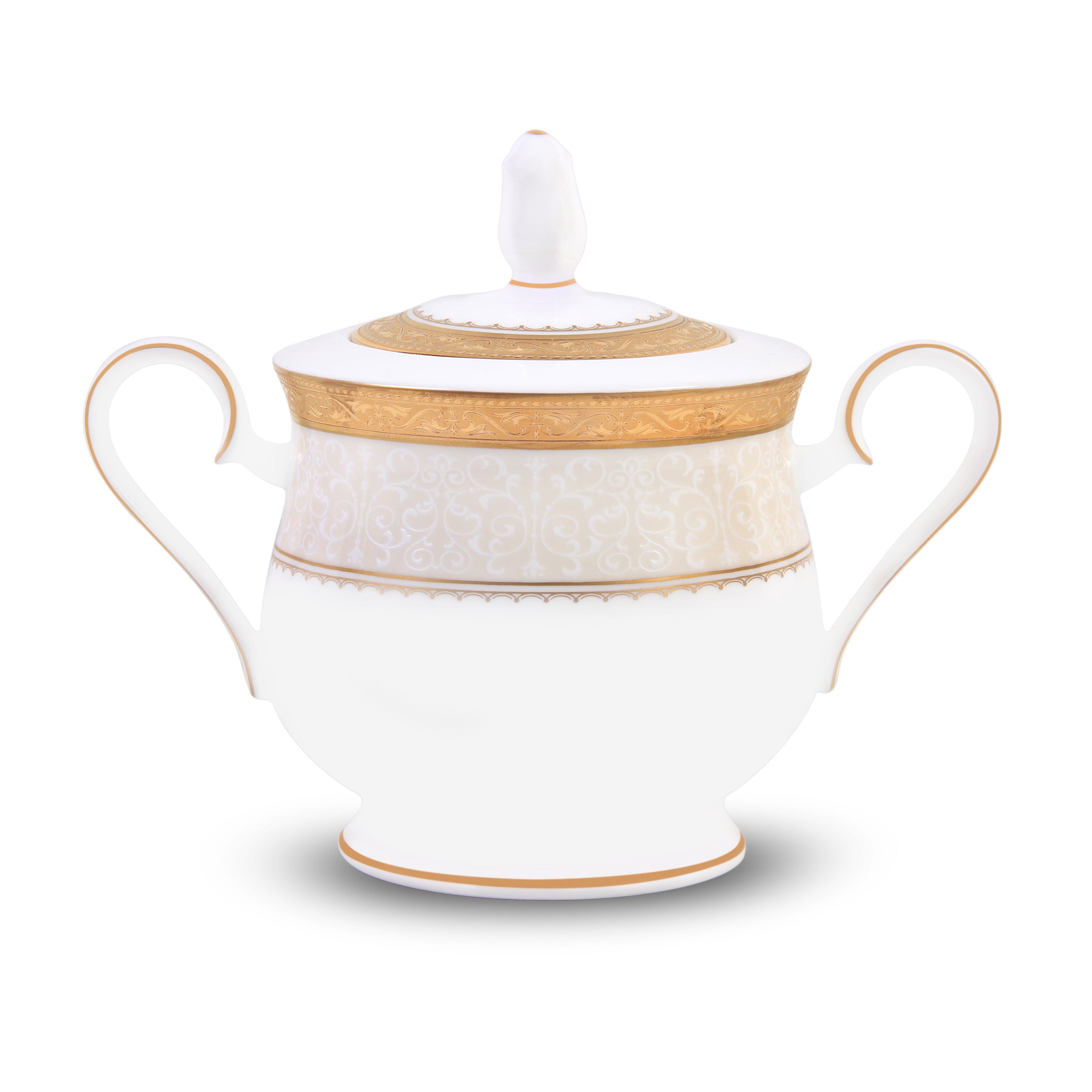 Noritake 47Pcs Dinner & Tea Set for 8 Person - Odessa Gold