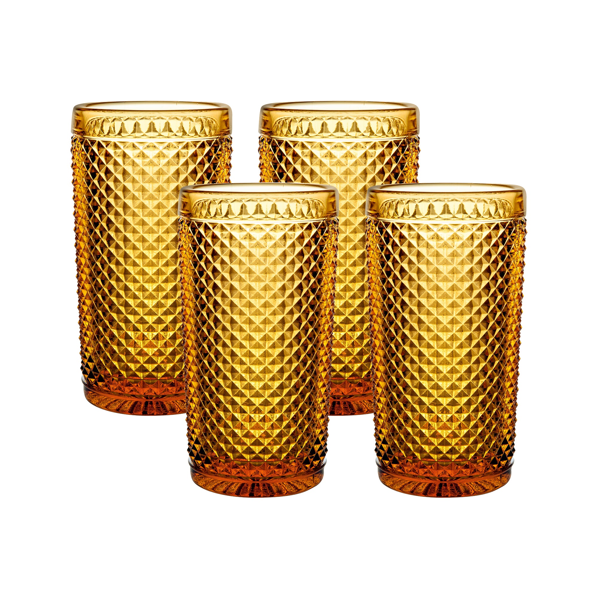 Vista Alegre 4Pcs Bicos Highballs - Ambar