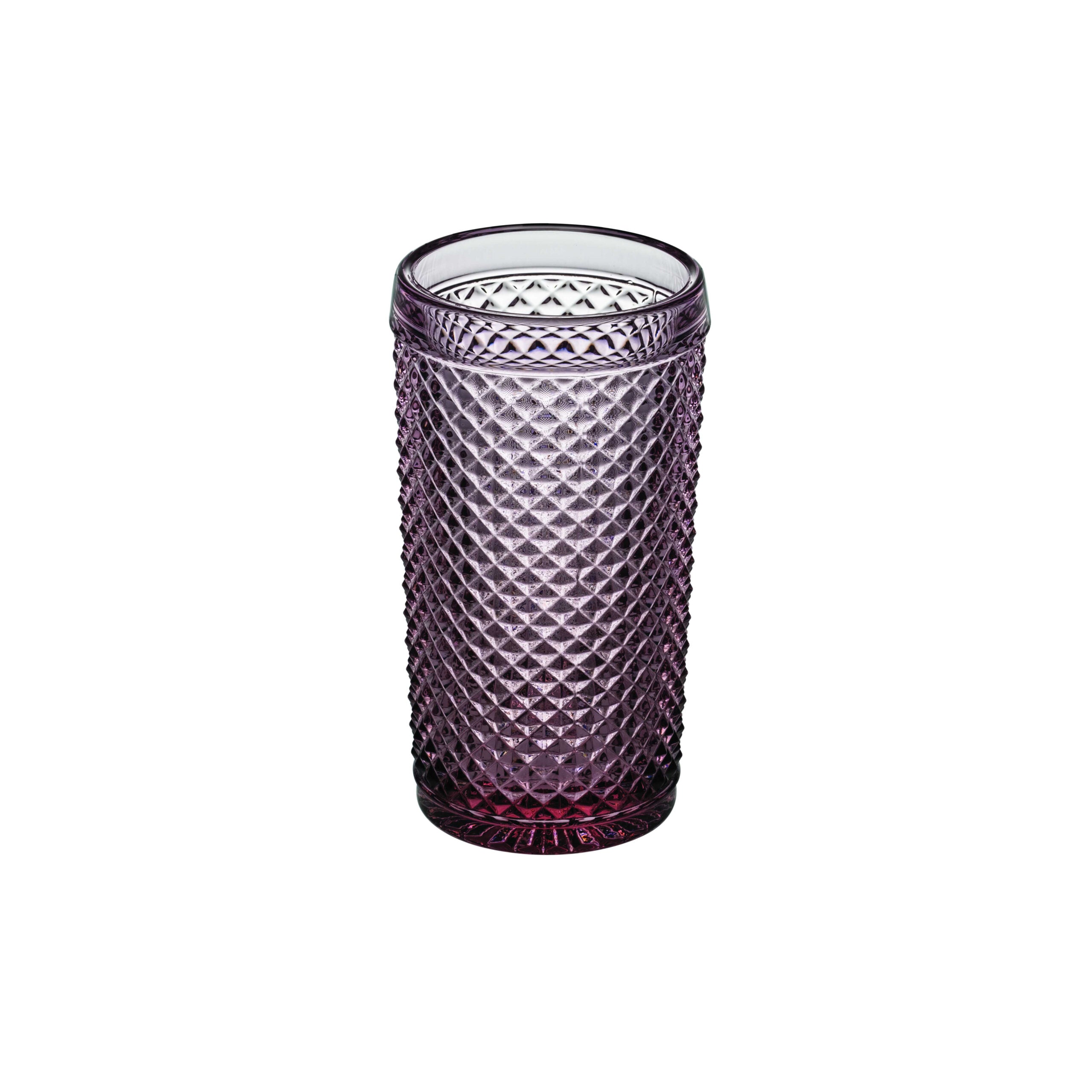 Vista Alegre Set with 4 Highballs Set - Bicos Rosa Pink