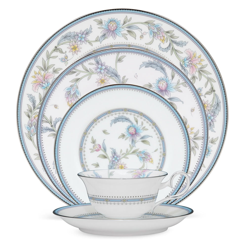 Noritake 96Pcs Dinner & Tea Set for 12 Person - Jardin Fleuri