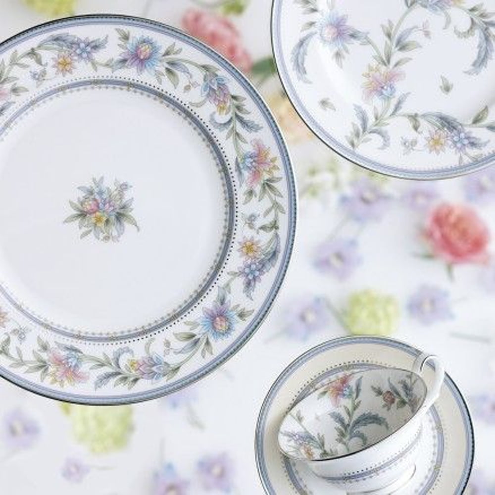 Noritake 96Pcs Dinner & Tea Set for 12 Person - Jardin Fleuri