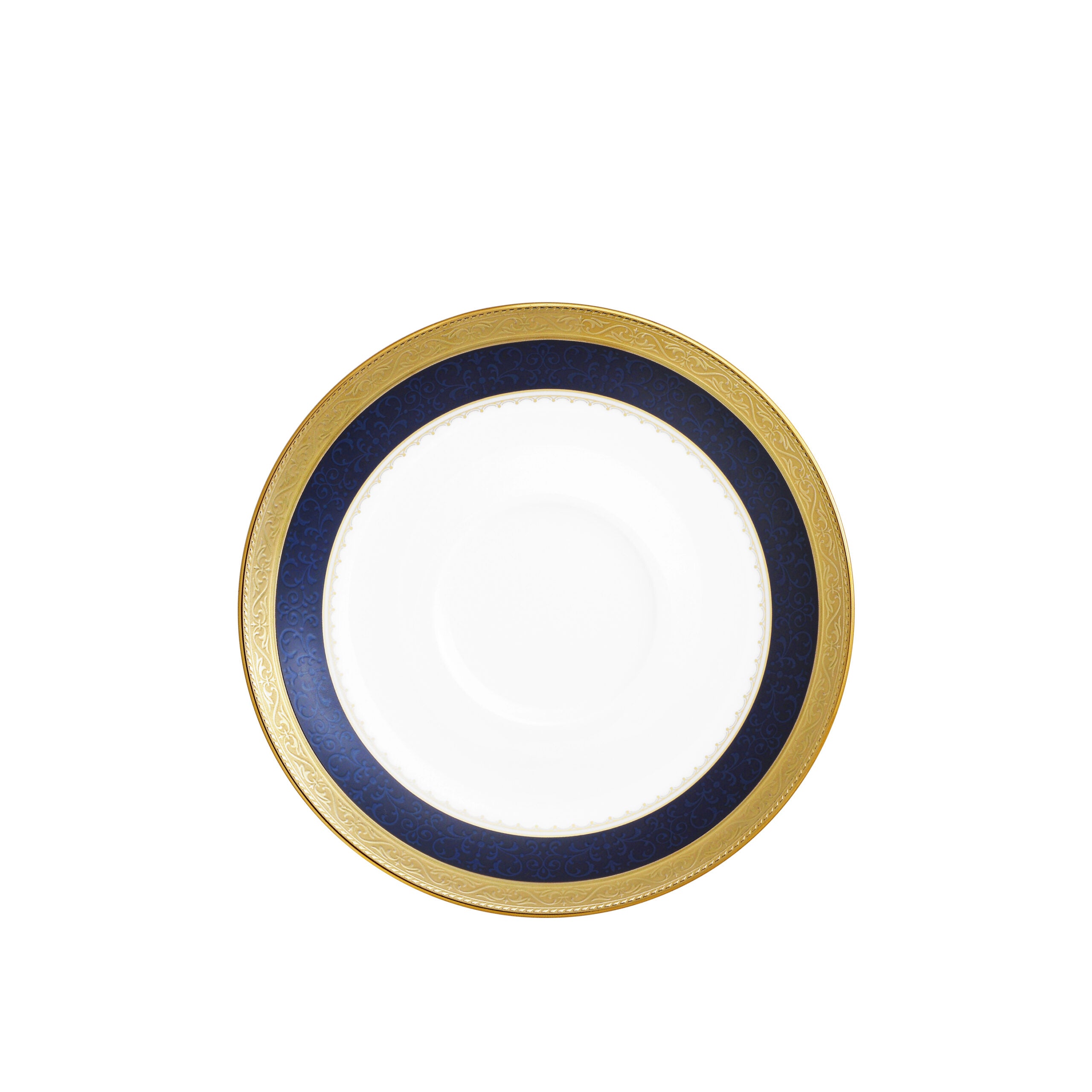 Noritake 96Pcs Dinner & Tea Set for 12 Person - Odessa Cobalt Gold