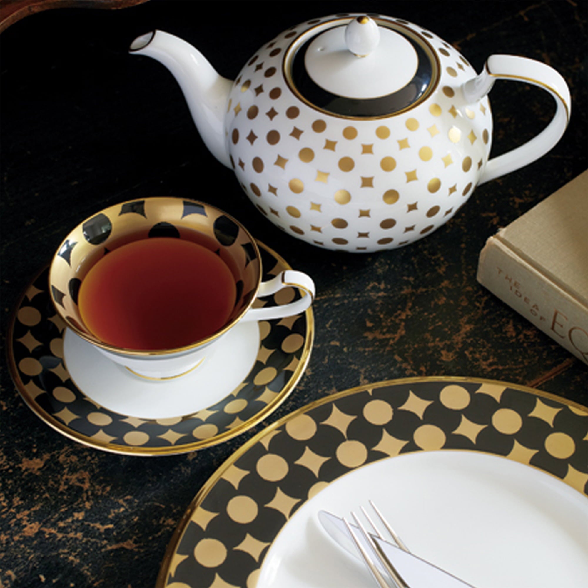 Noritake 9Pcs Gift Set - Nanban Shippo Kira Karacho