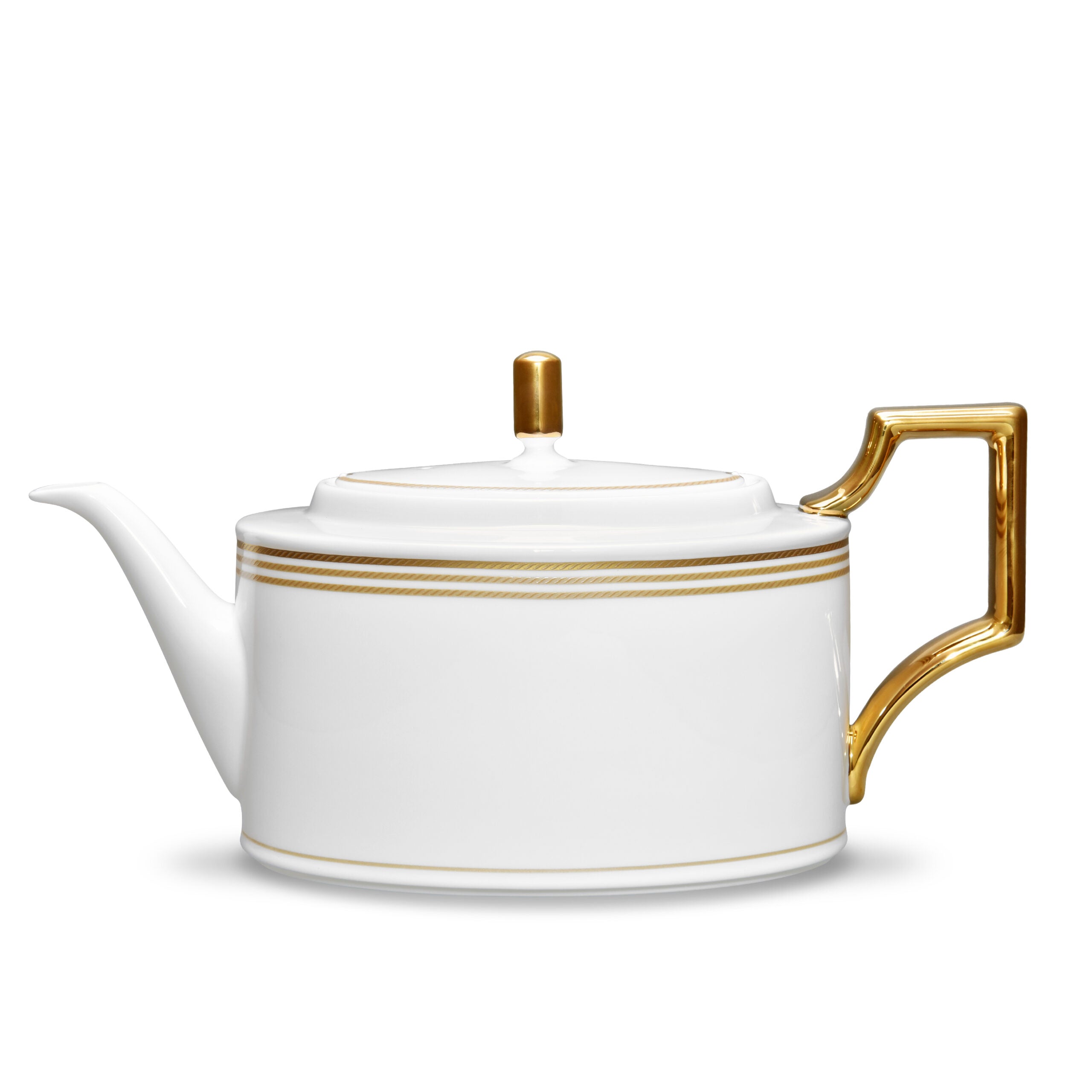 Noritake 24Pcs Tea Set W/Dinner Plate-Aidan Gold