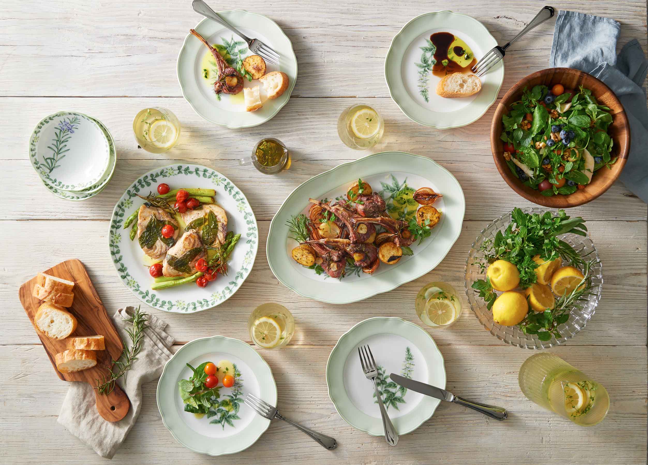 Noritake Tea Saucer Only - English Herbs