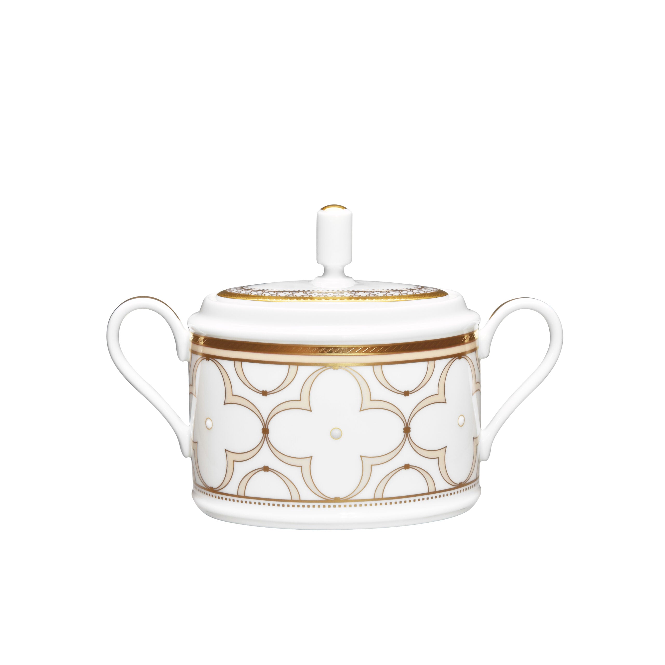 Noritake 96Pcs Dinner & Tea Set for 12 Person - Trefolio Gold