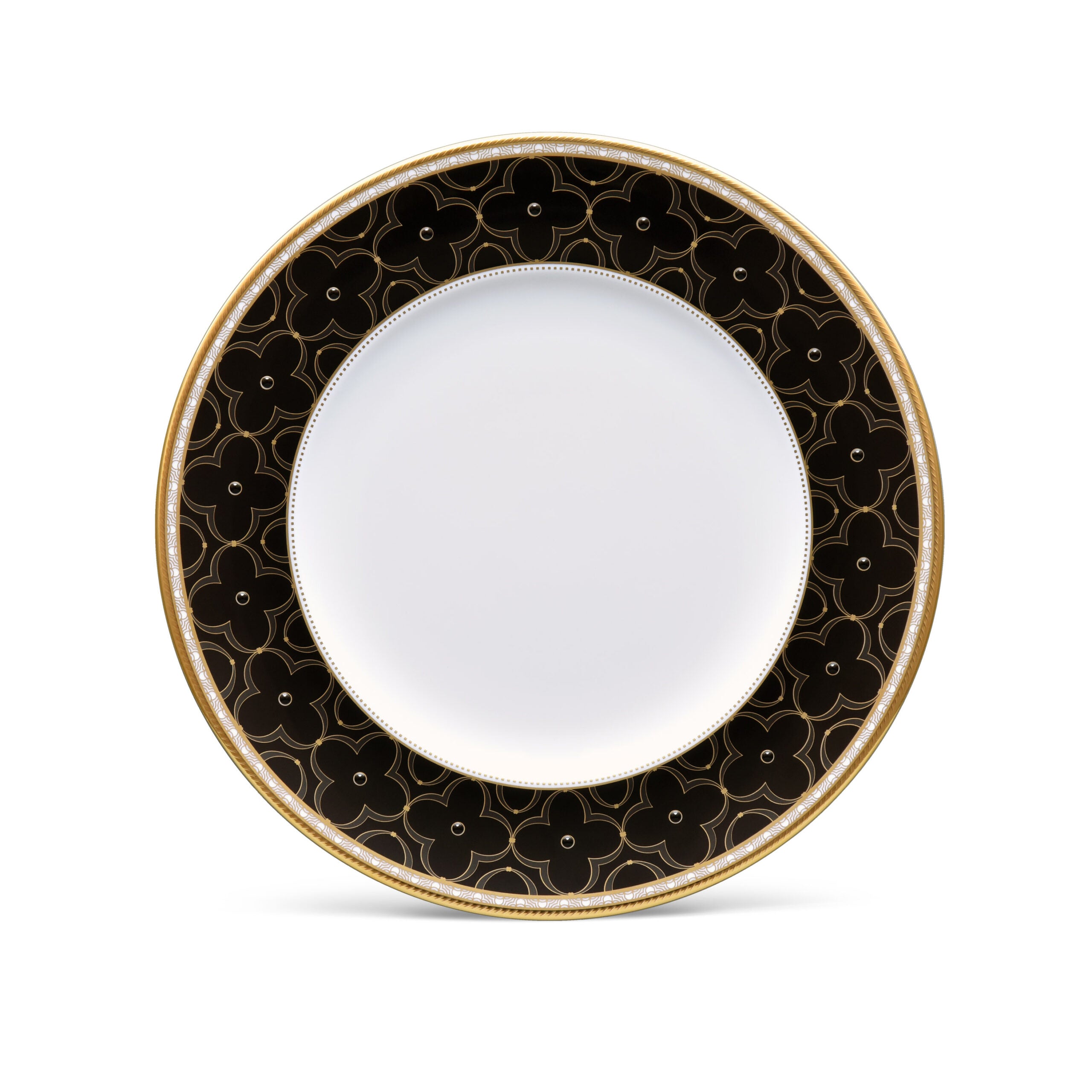 Noritake 20Pcs Dinner Set (Accent Plate) For 4 Person-Trefolio Gold