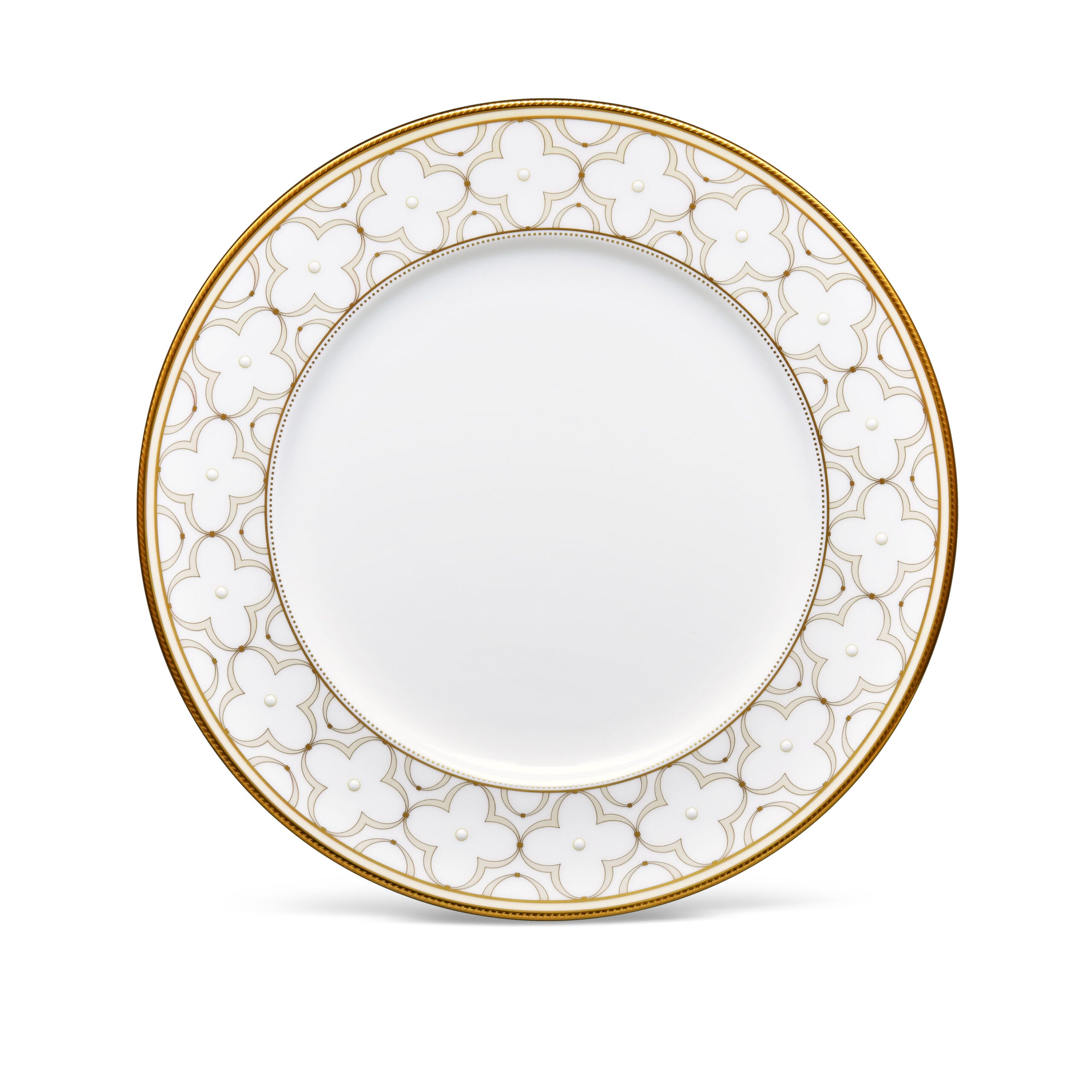 Noritake 20Pcs Dinner Set (Accent Plate) For 4 Person-Trefolio Gold